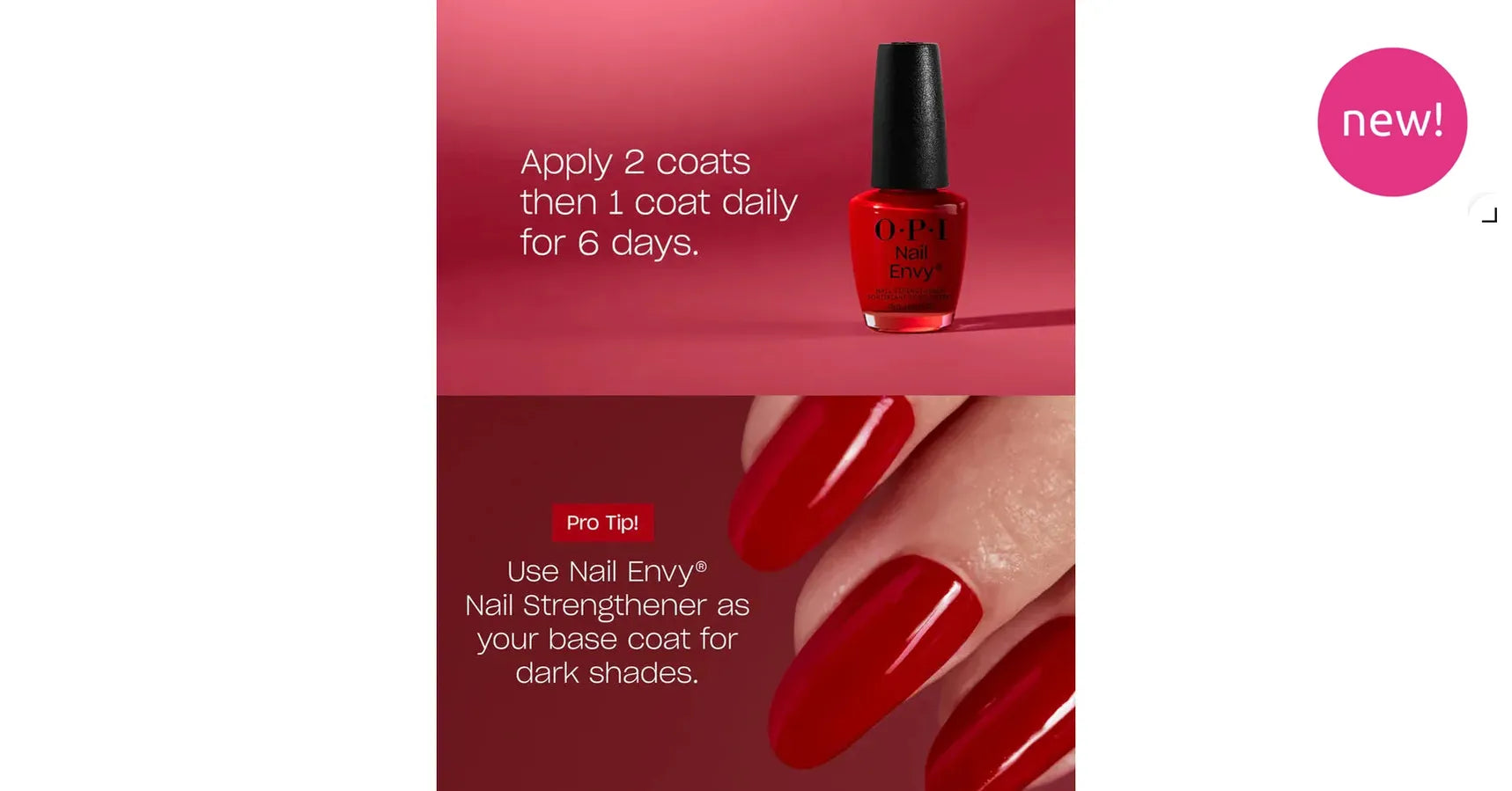 OPI Nail Envy - Big Apple Red