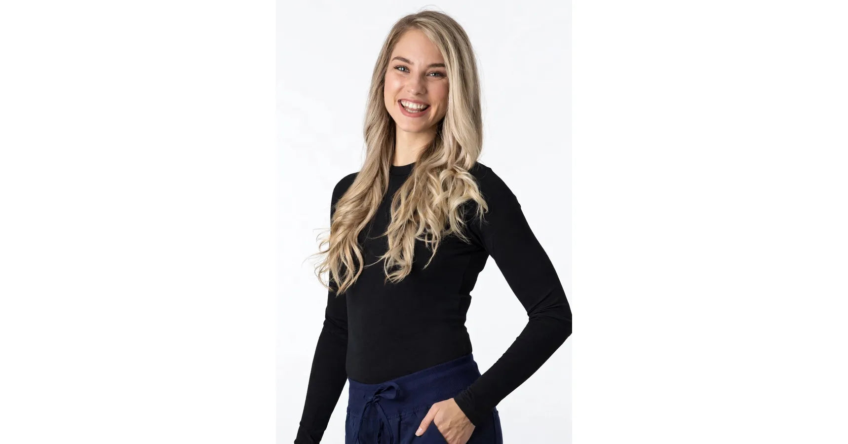 Greentown Flaunt Under Scrubs Black XLarge