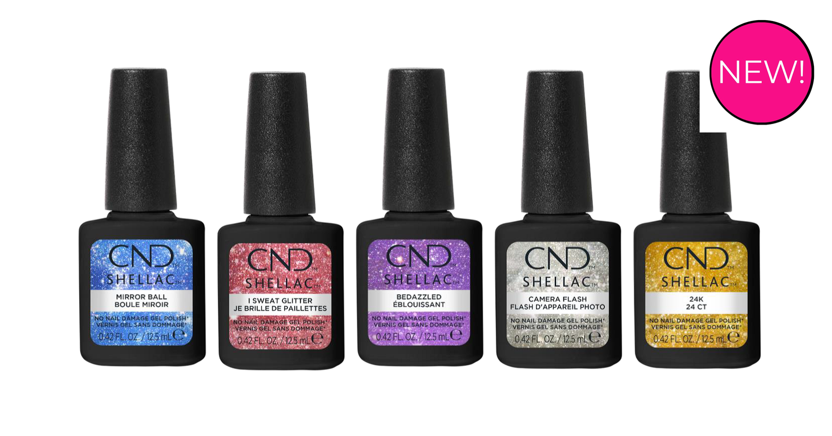 CND Shellac - Glittercore Prepack Fall 2026 Collection