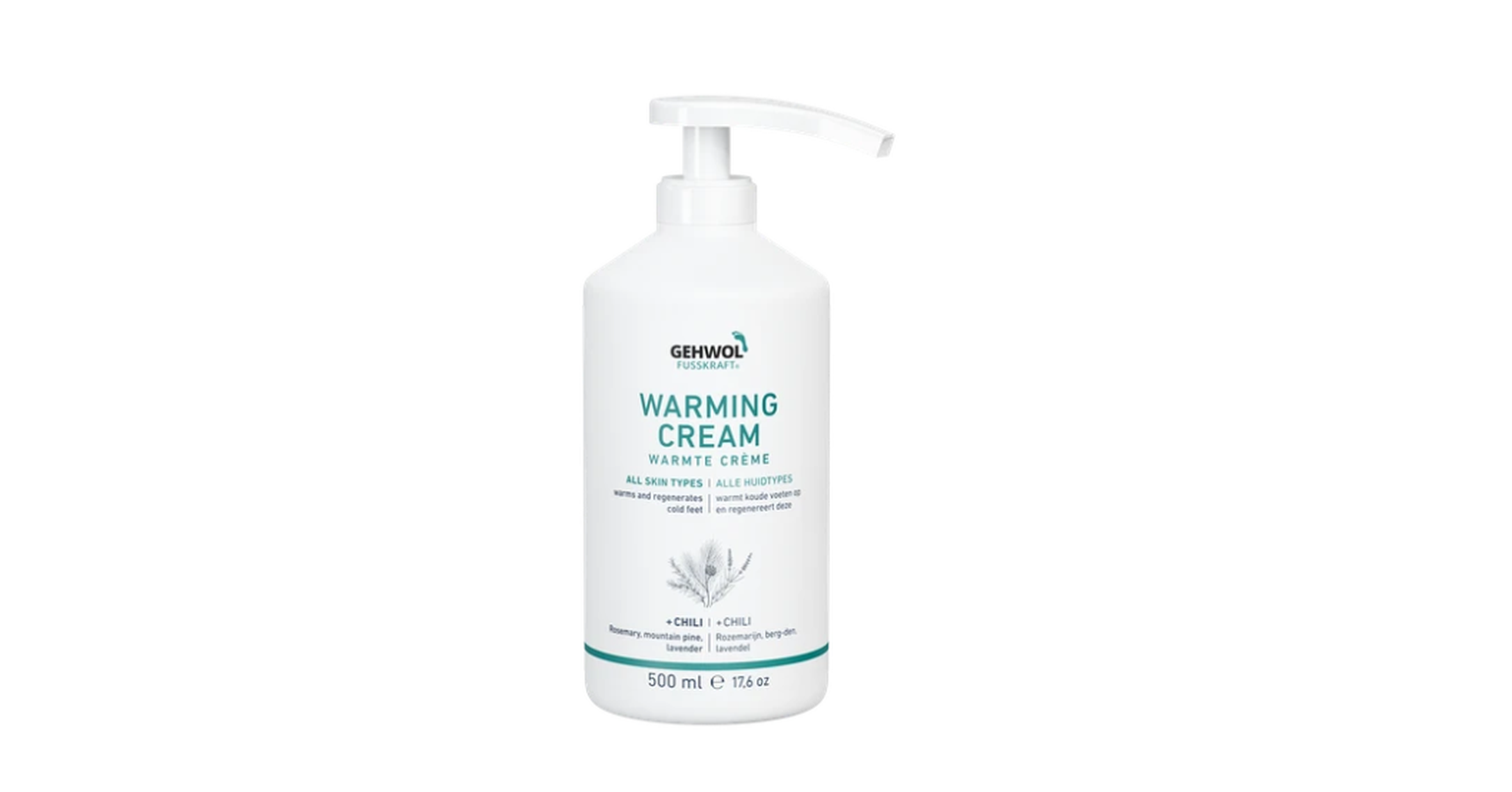 Gehwol Fusskraft Warming Cream (500ml)