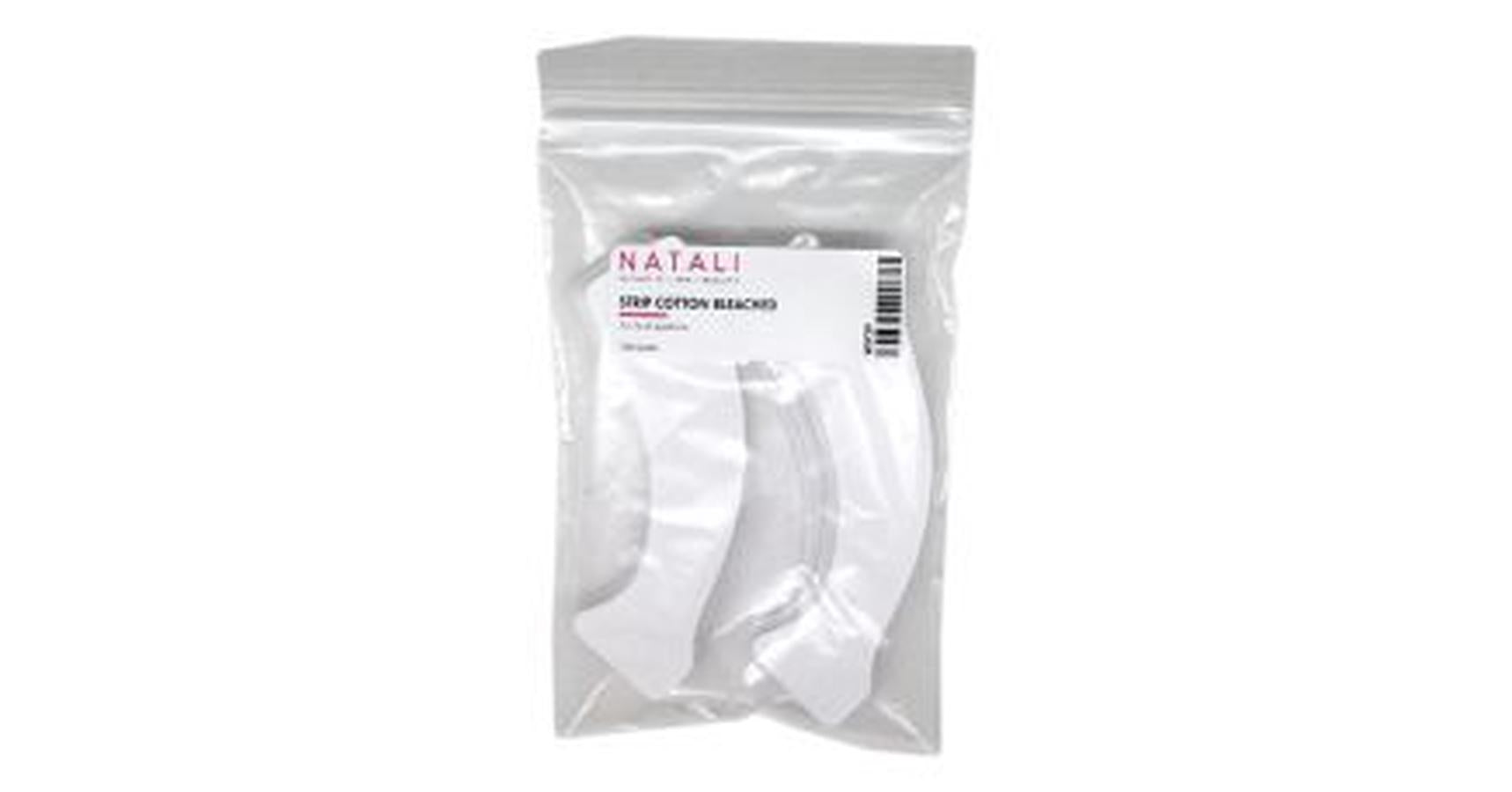 Waxing Cotton Strips BLEACHED For Lips & Eyebrows (100/pack)