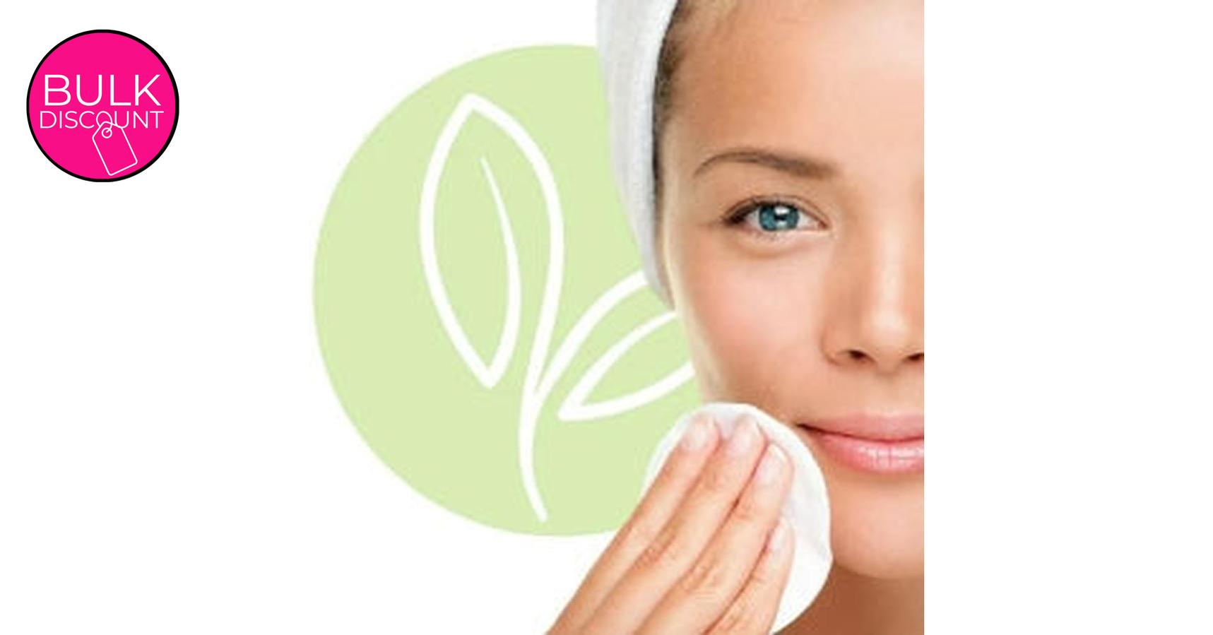 Delon Premium Cosmetic Cotton Rounds, lint-free (100pcs)