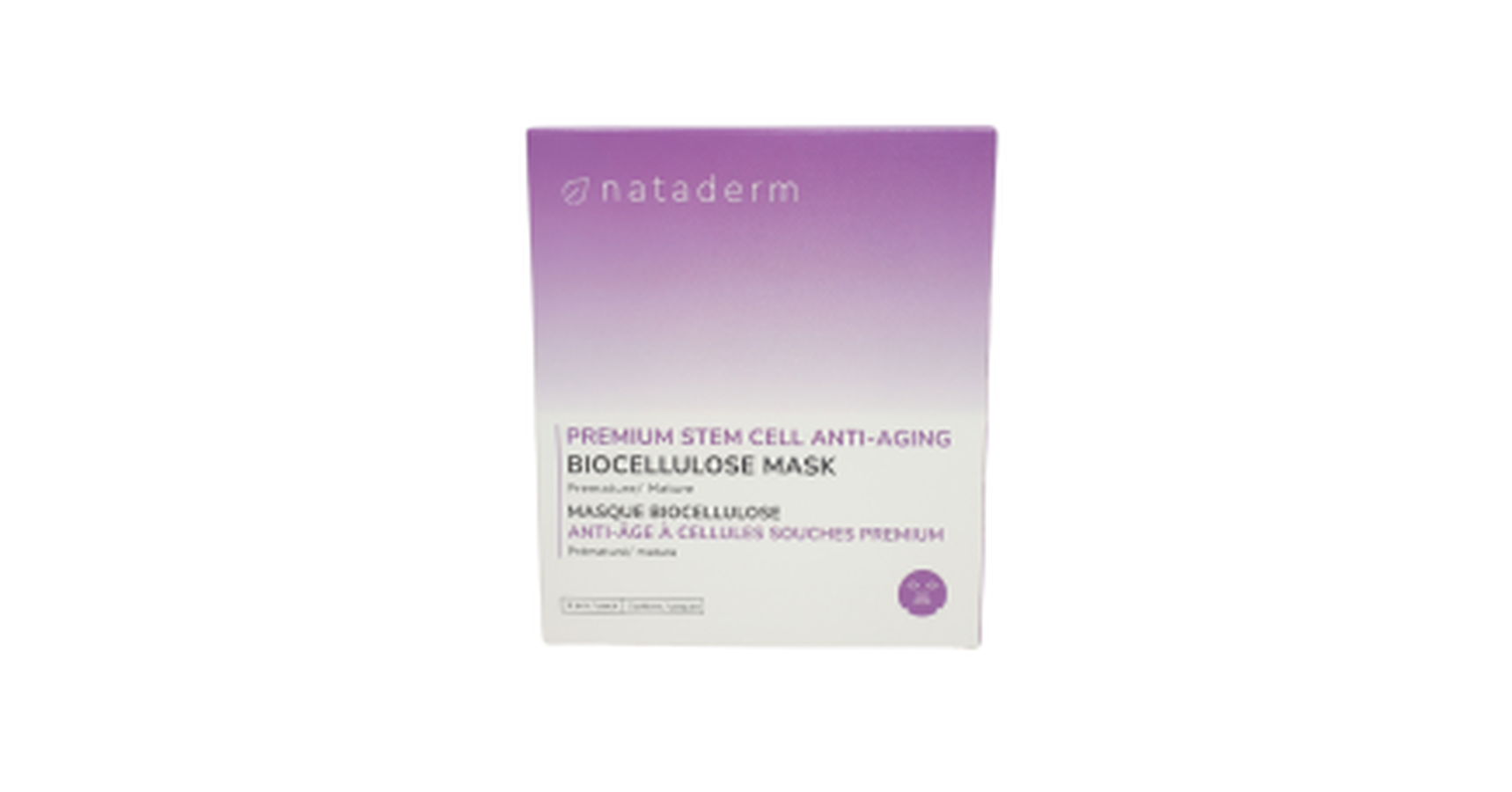 Nataderm Premium Stem Cell Anti-Aging Biocellulose Mask (5pcs/pack)