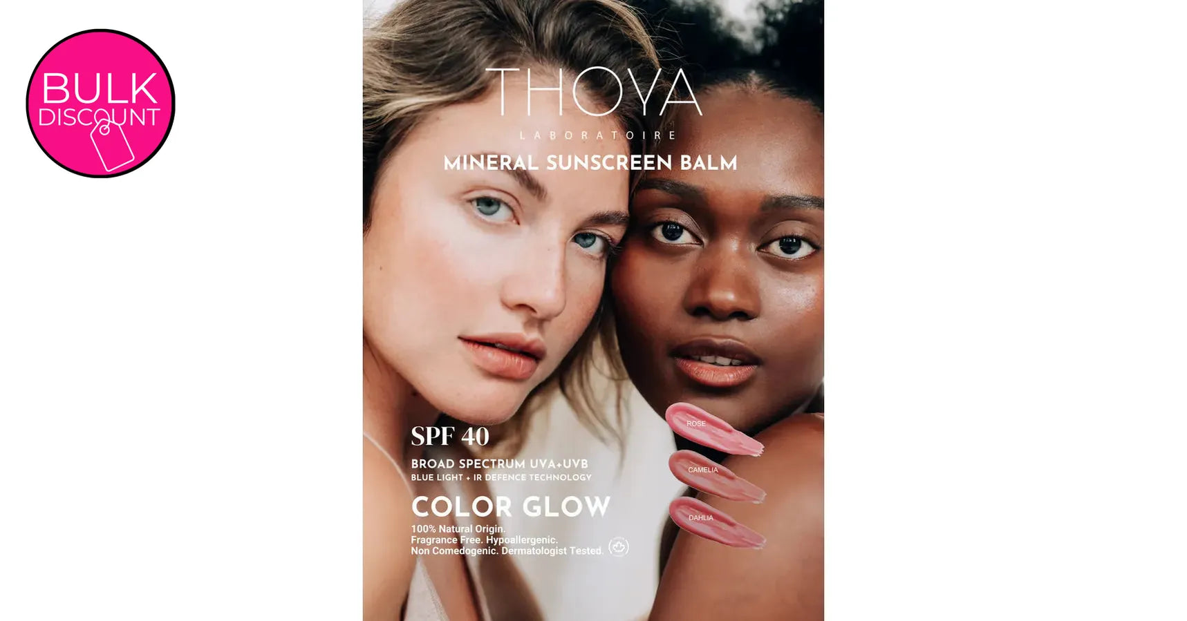 THOYA Superior Protection Color Balm SPF 40 Rose 17g