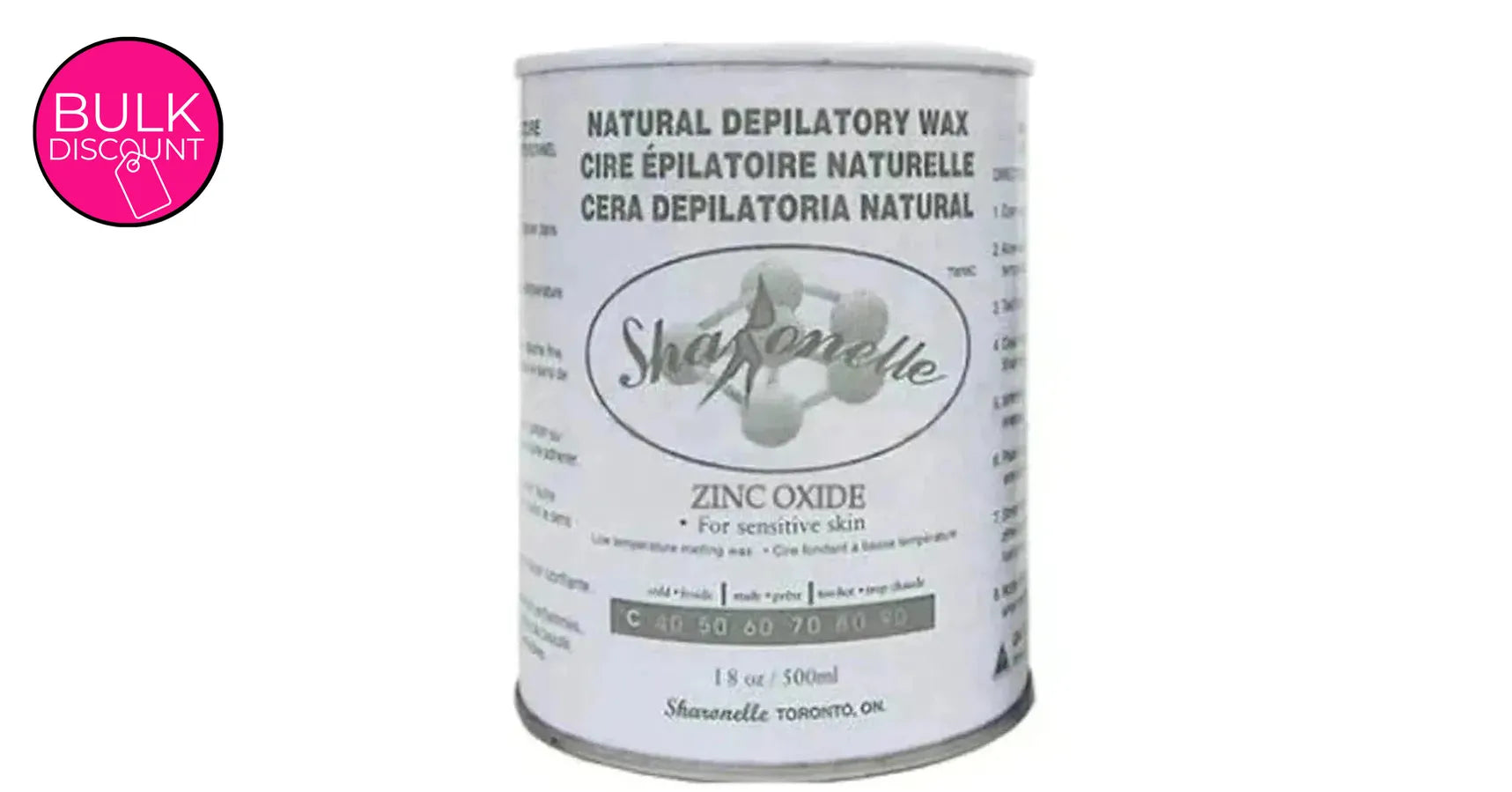 Sharonelle Soft Wax - Zinc Oxide Cream (2 sizes)