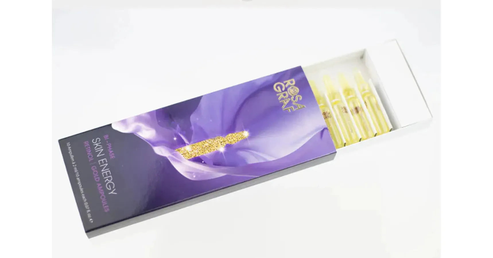 Rosa Graf Bi Phase Skin Energy Retinol / Gold Ampoules (10x2ml)