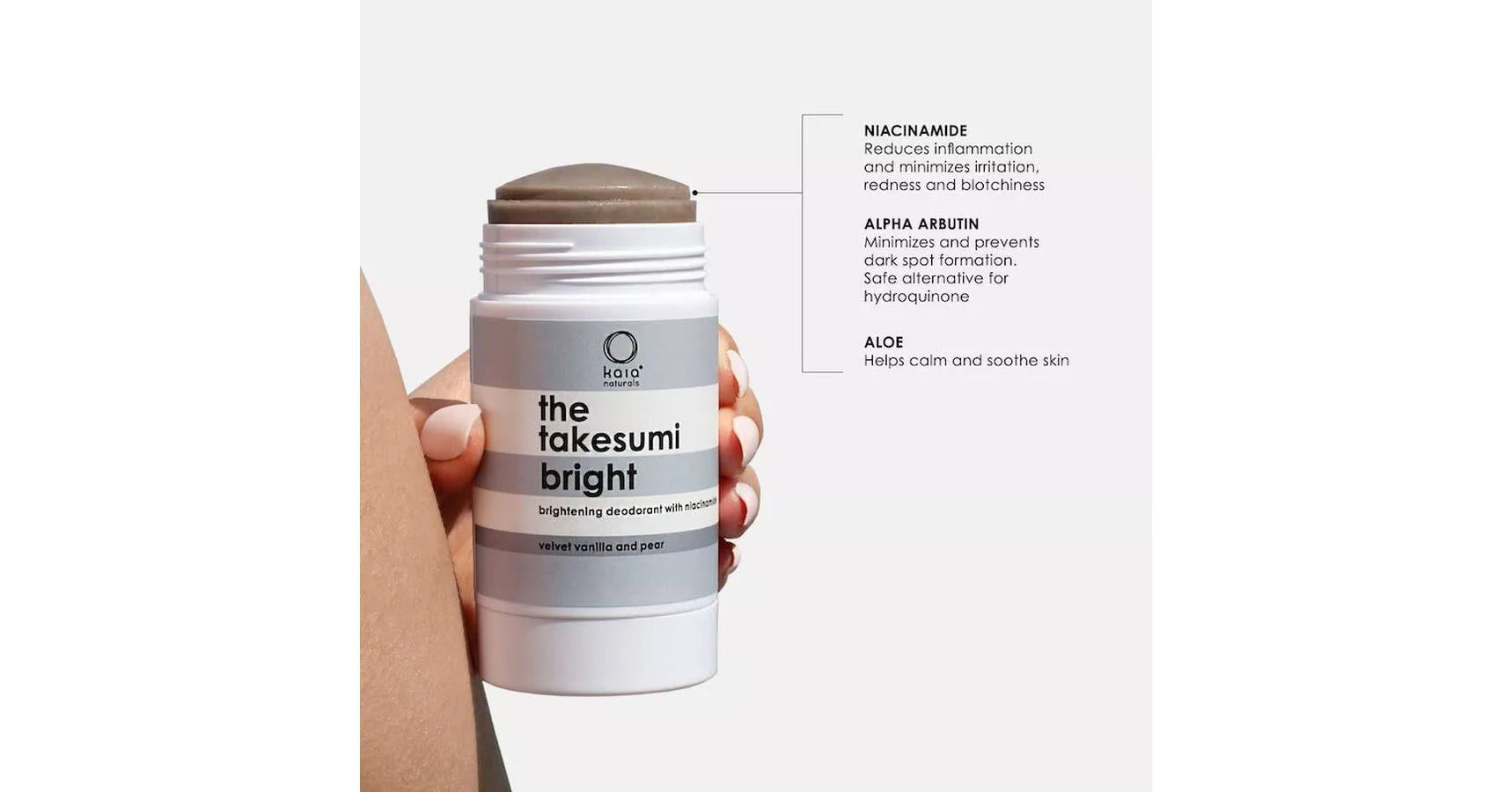 Kaia The Takesumi Bright Niacinamide Deodorant (65g/2.29 oz)