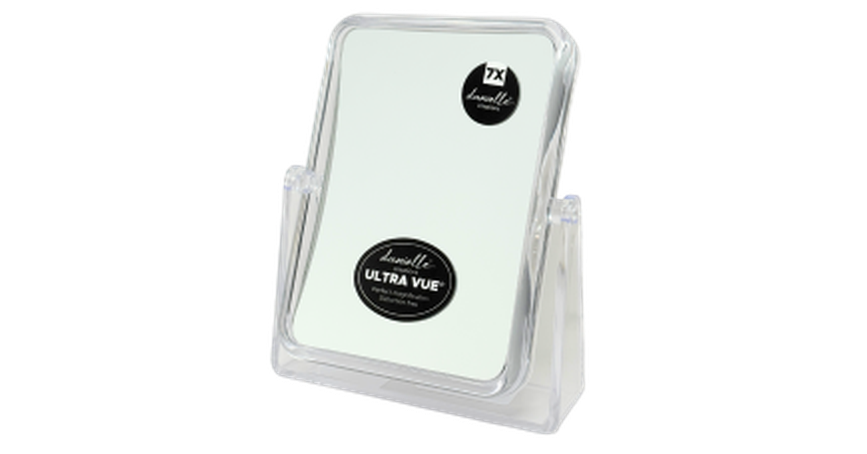 Magnification 1x/7x Rectangle Vanity Mirror (6.75x8x1.85")