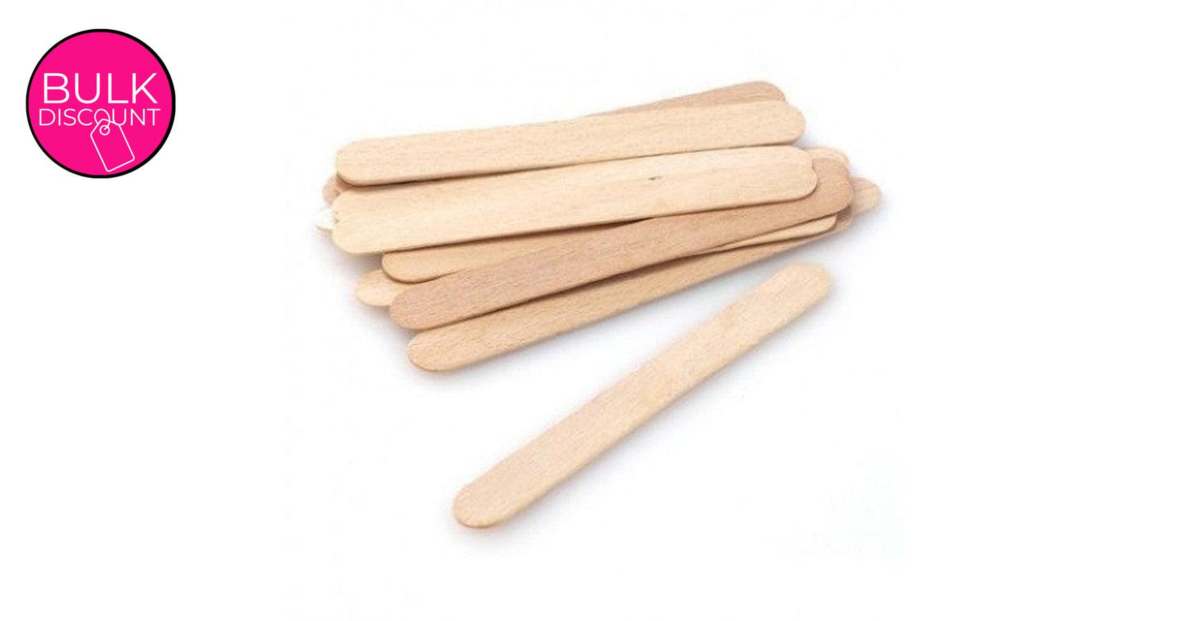 Wooden Wax Spatulas, large (500/box)