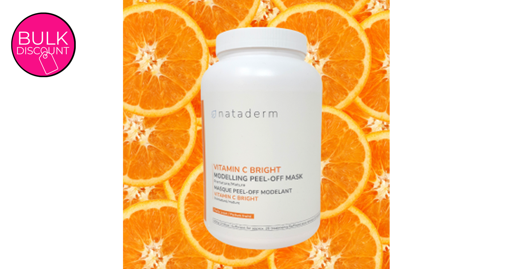 Nataderm Vitamin C Bright Modelling Peel-Off Mask (600g)