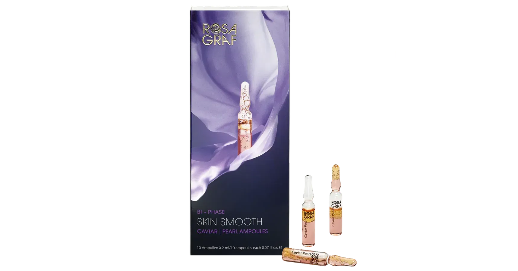 Rosa Graf Bi-Phase Skin Smooth Caviar / Pearl Ampoules (10x2ml)