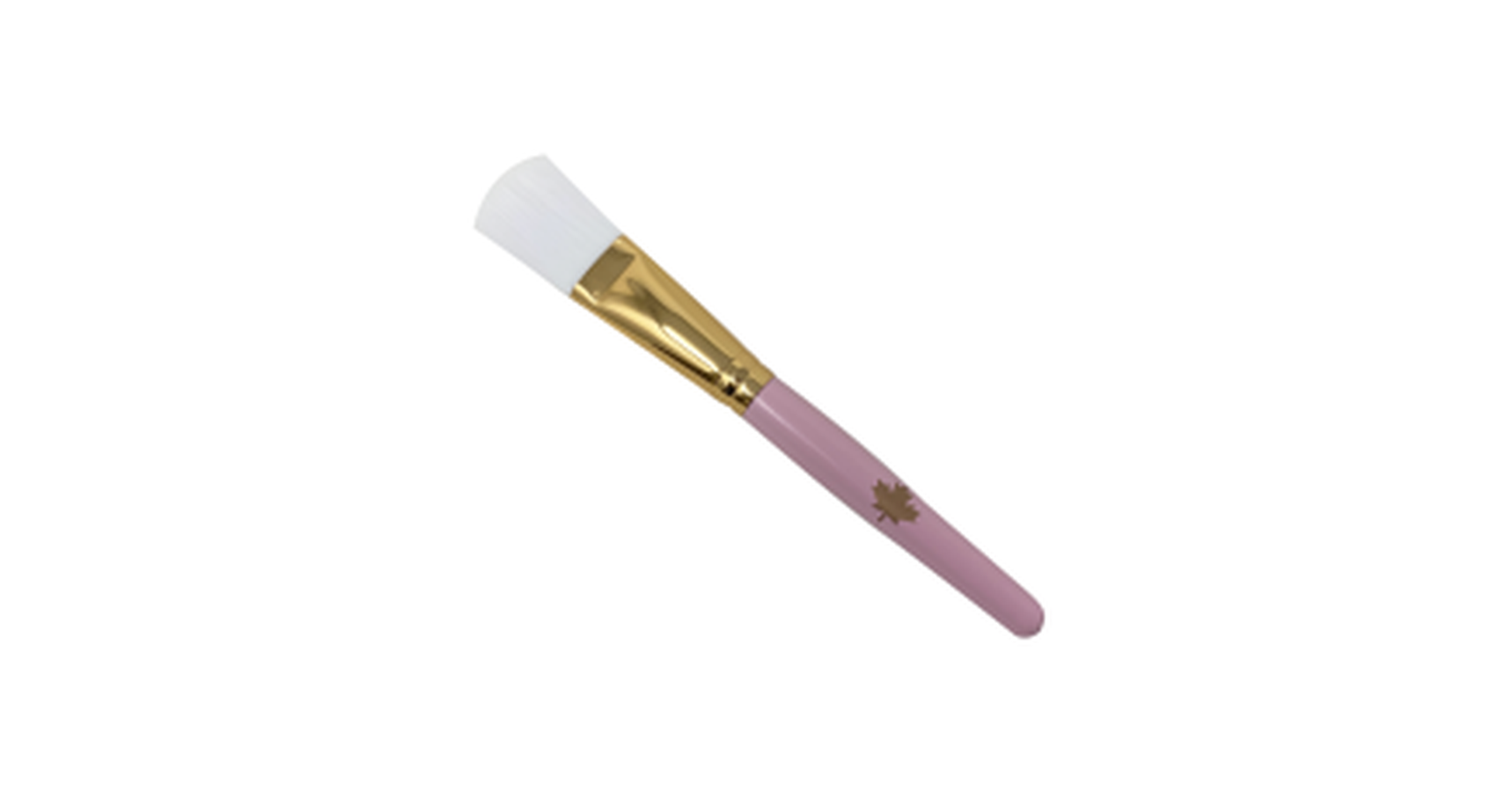 Mask Brush (nylon bristles) pink handle