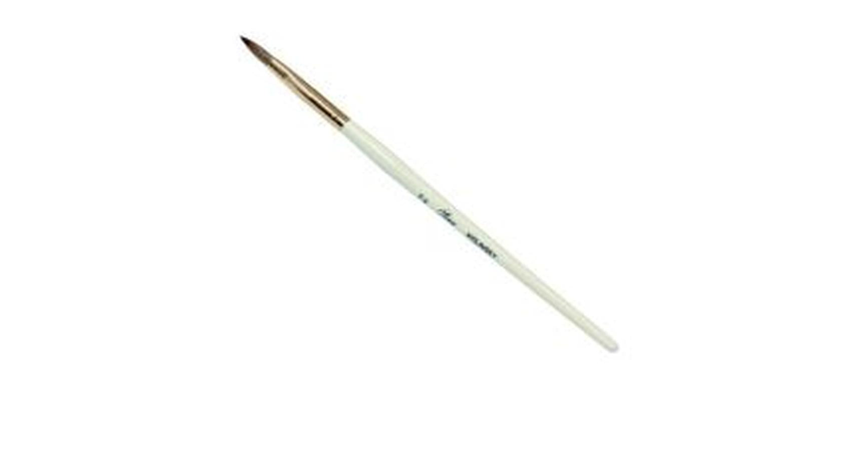 Sina 6G Flat Brush (Kolinsky Sable Hair)