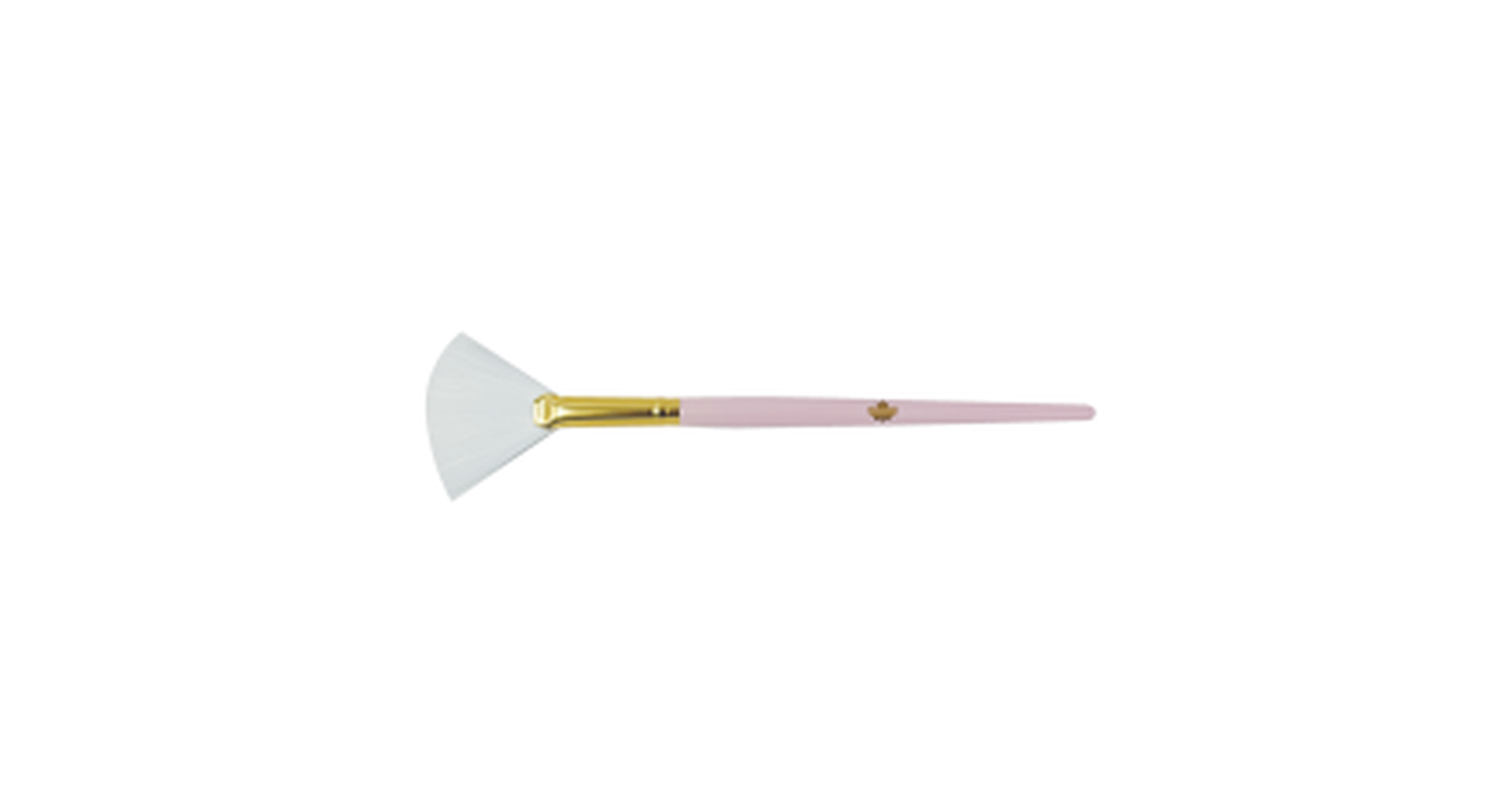 Fan Brush Med (pink)