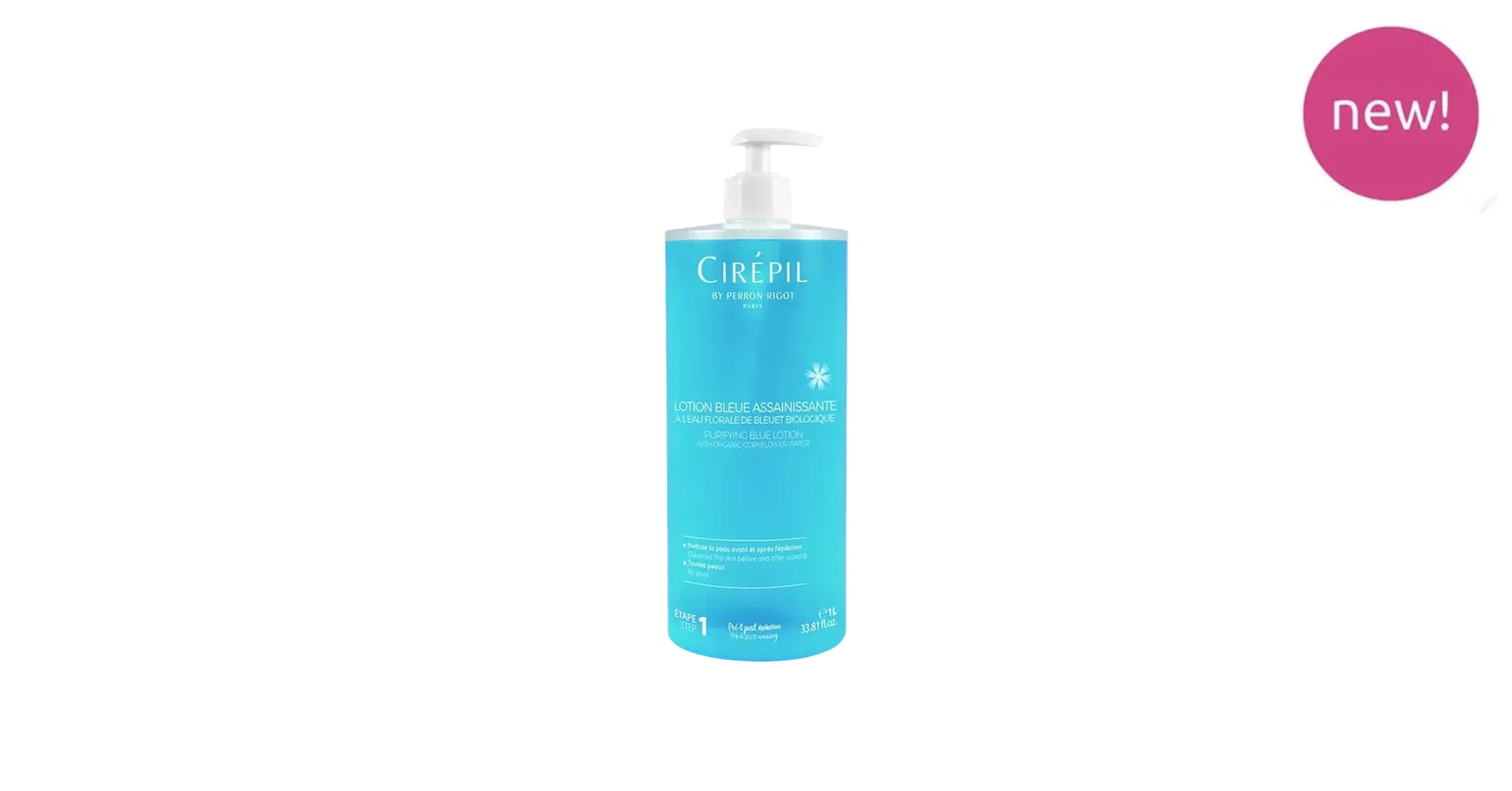Cirepil Purifying Pre Depilatory Lotion - Blue (1L)