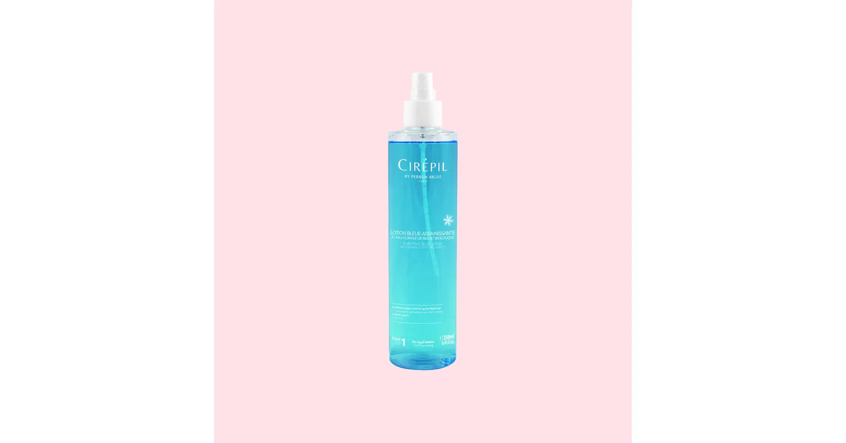 Cirepil Purifying Pre Depilatory Blue Lotion (250ml Spray bottle)