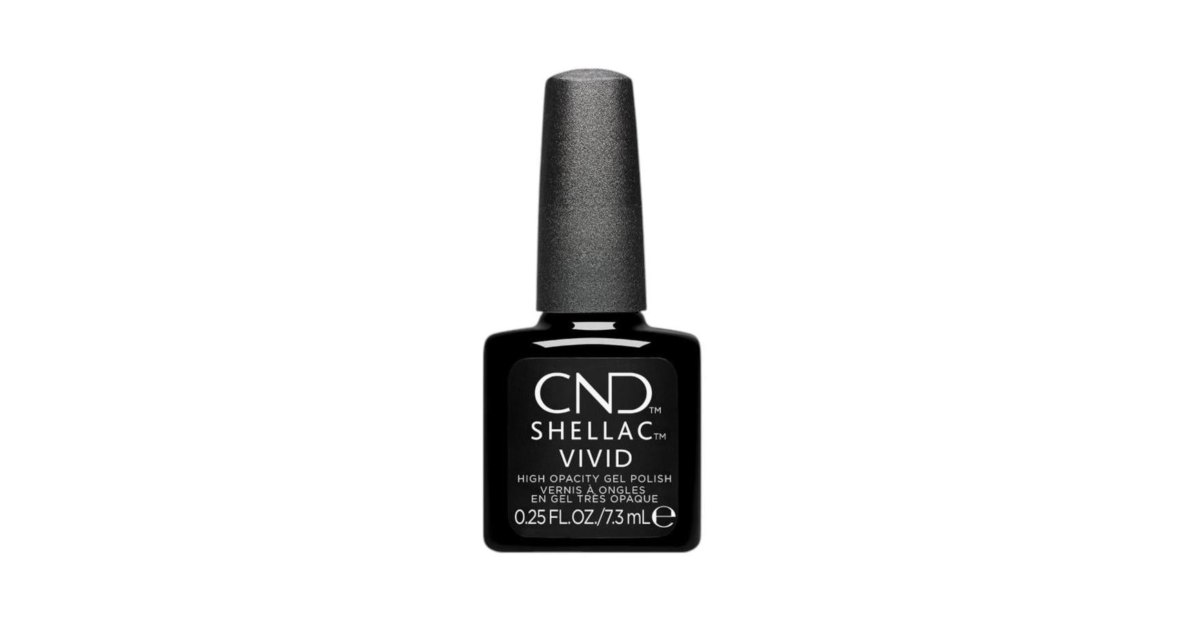 CND Shellac - Black Tuxedo (Vivid Collection)