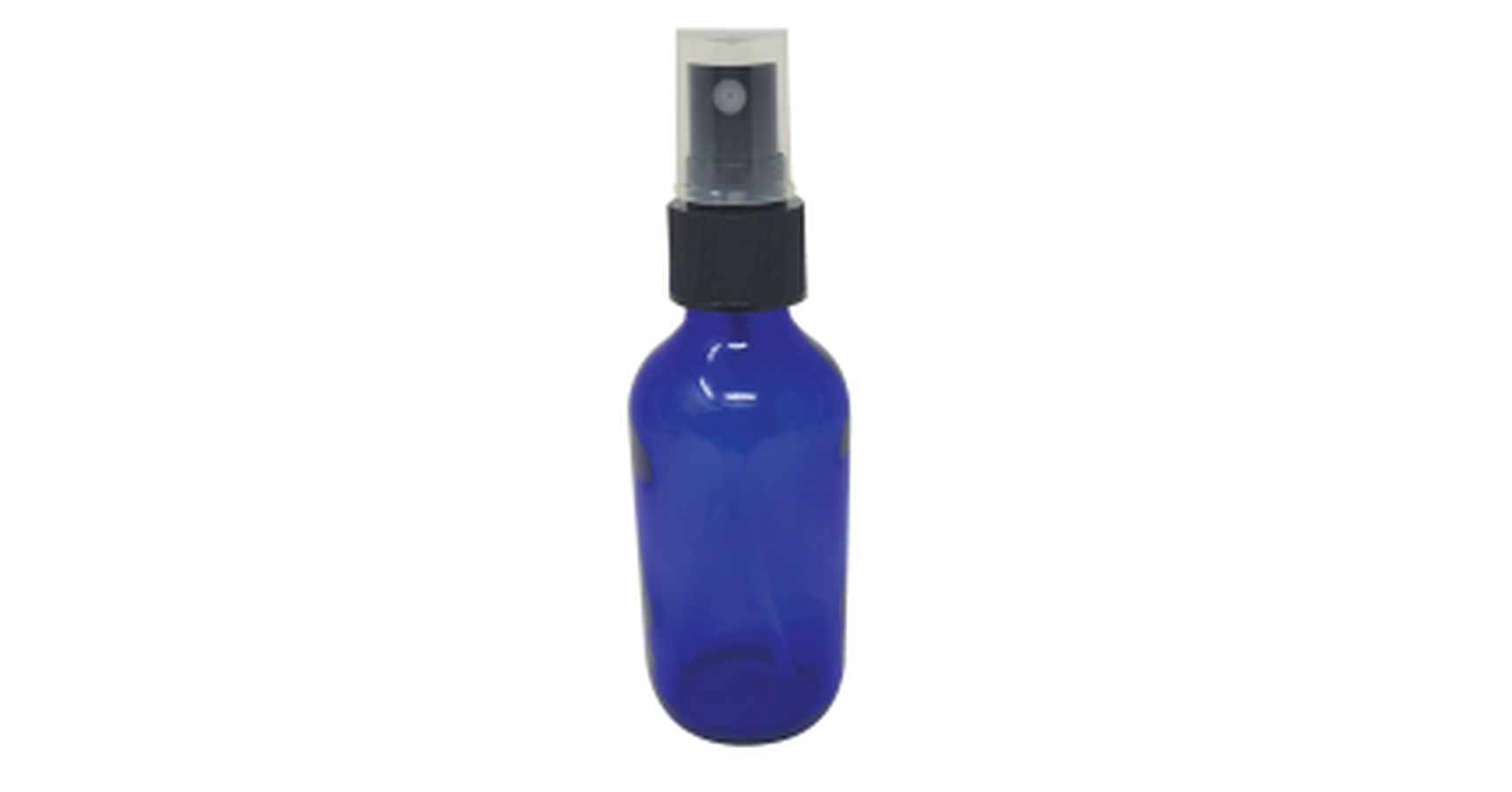 Glass Spray Bottle - Cobalt Blue (2oz / 60ml)