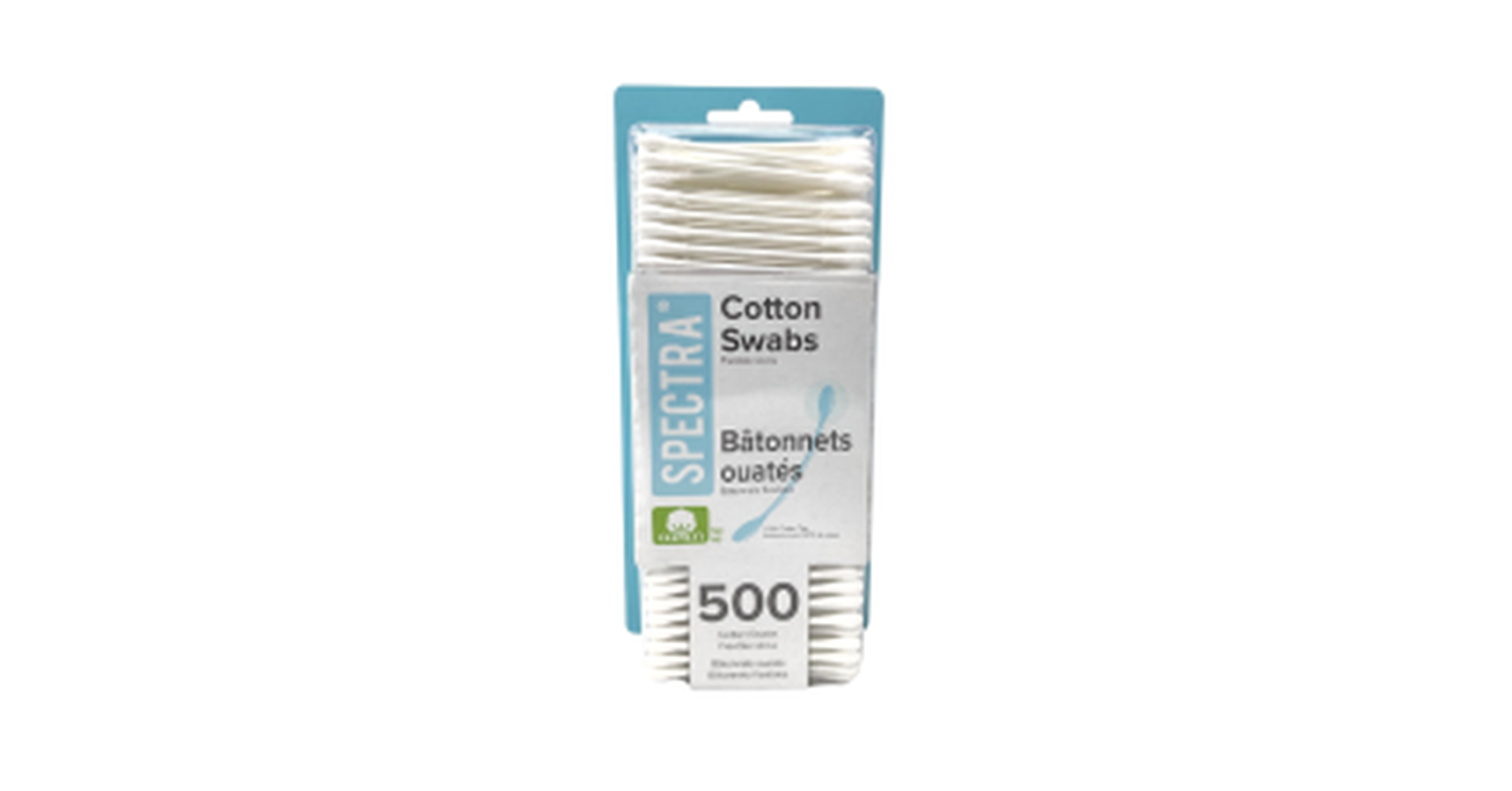 Cotton Swabs with Unbleached Paper Stick (500/pk)