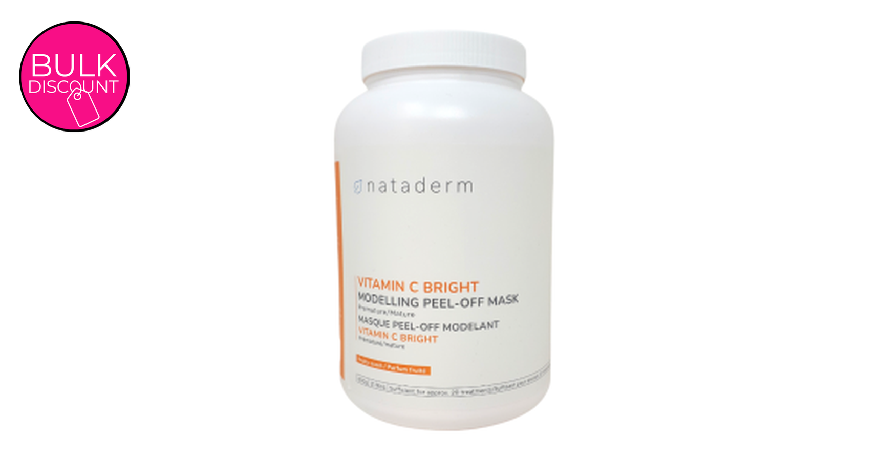 Nataderm Vitamin C Bright Modelling Peel-Off Mask (600g)
