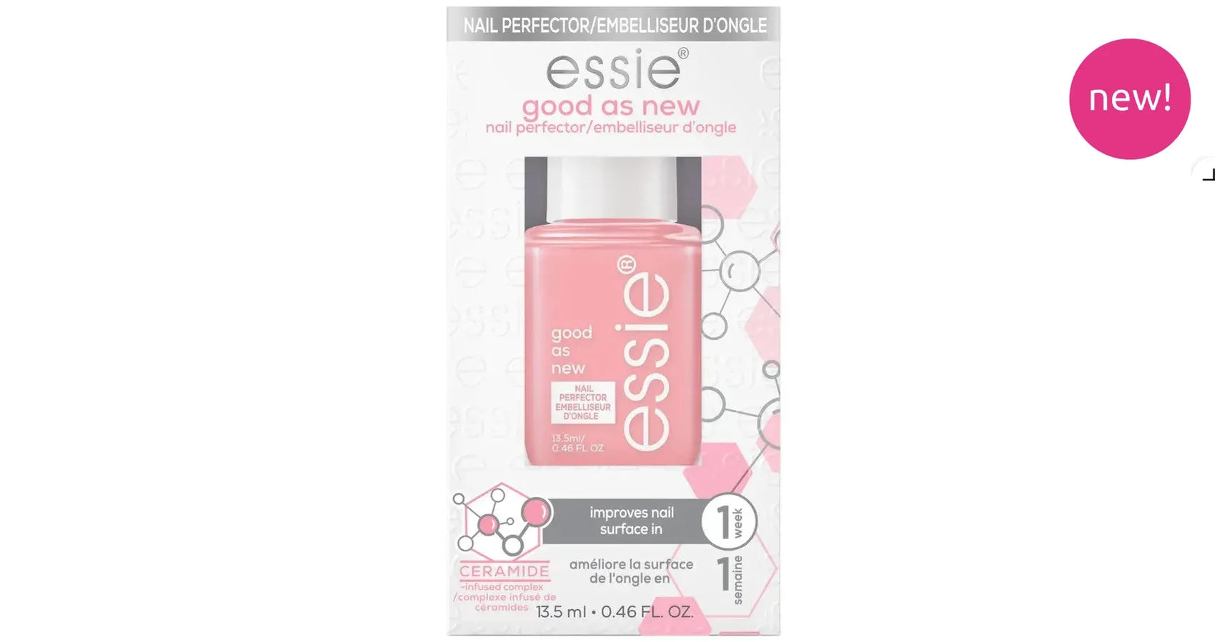 essie treatment - good as new - nail perfector (13.5ml) - NEW