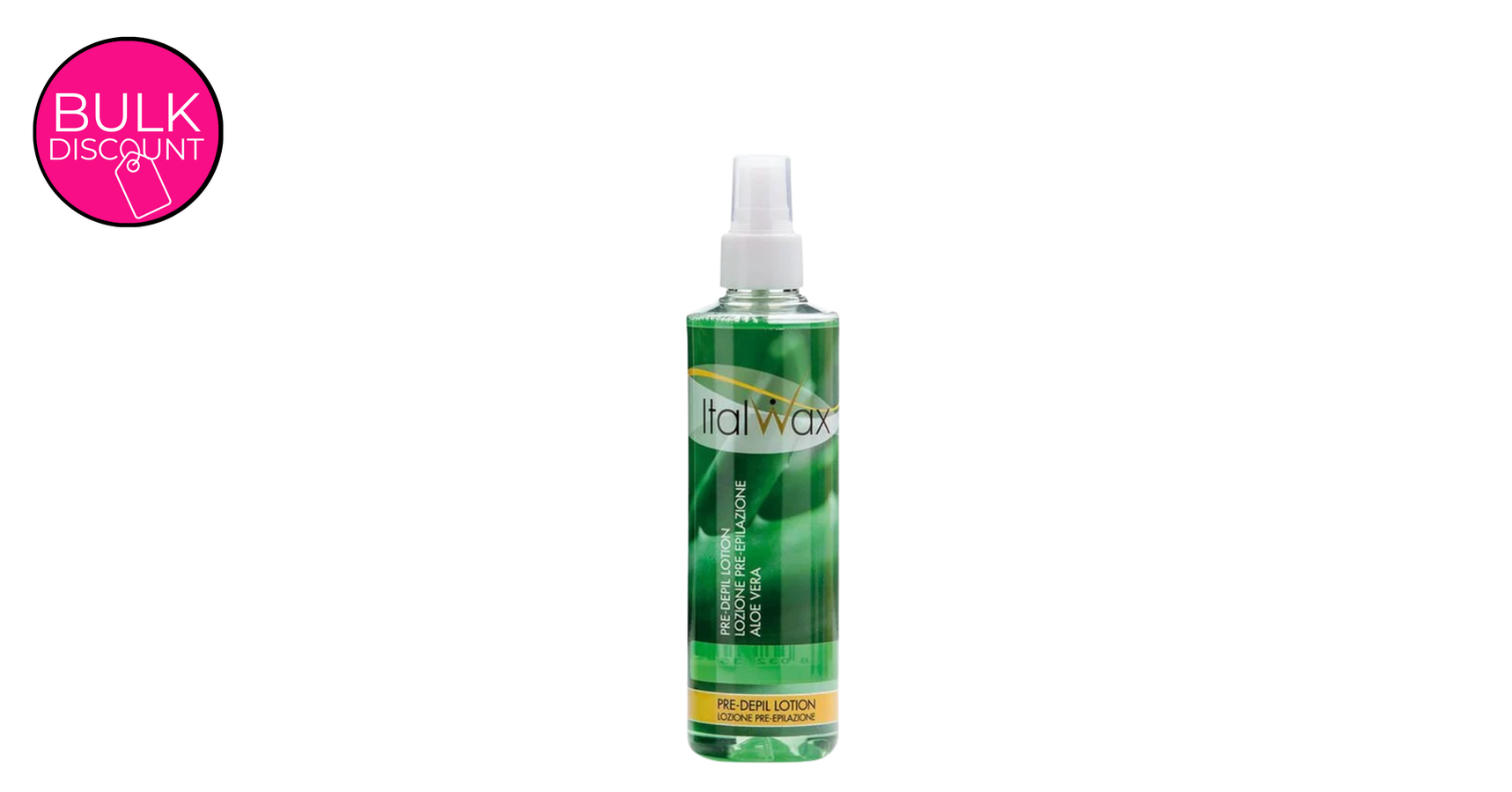 Italwax Pre Wax Lotion with Aloe 250ml (spray bottle)
