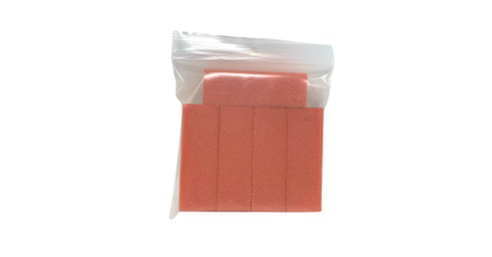 Orange Block with White Grit 80/100 5/pack