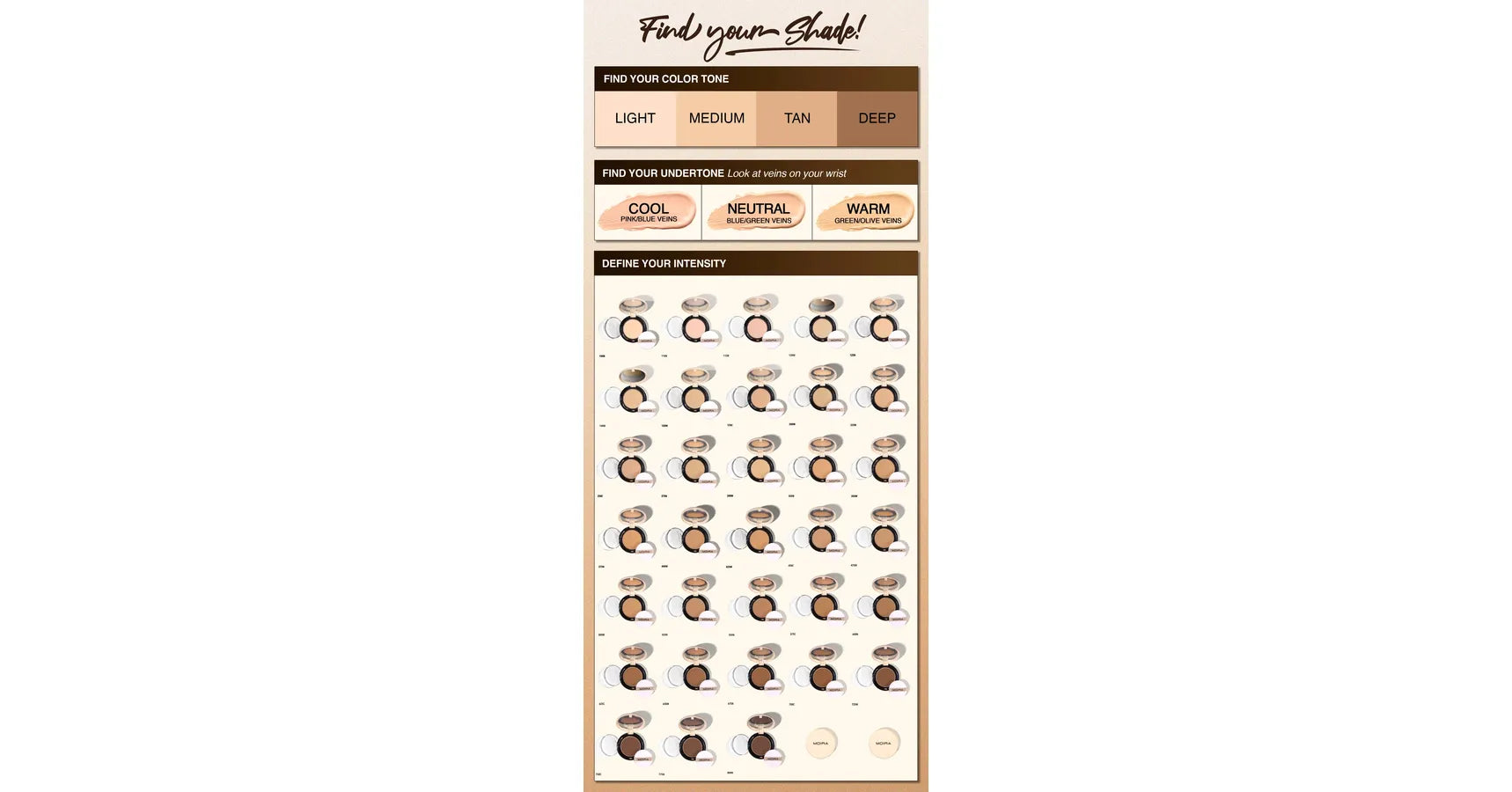 MOIRA Complete Wear Powder Foundation (475W)