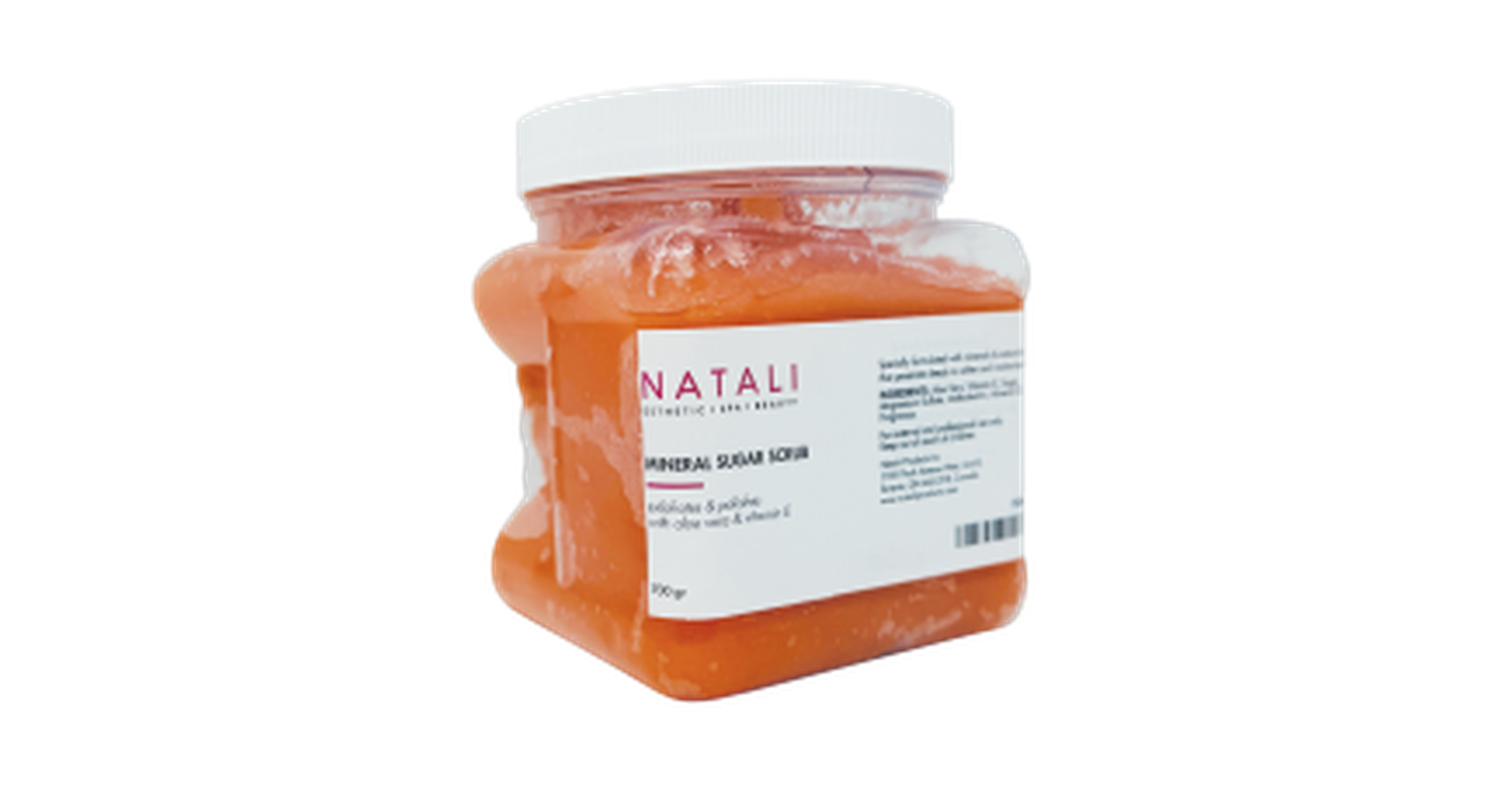 Natali Mineral Sugar Scrub (Orange) 700gr