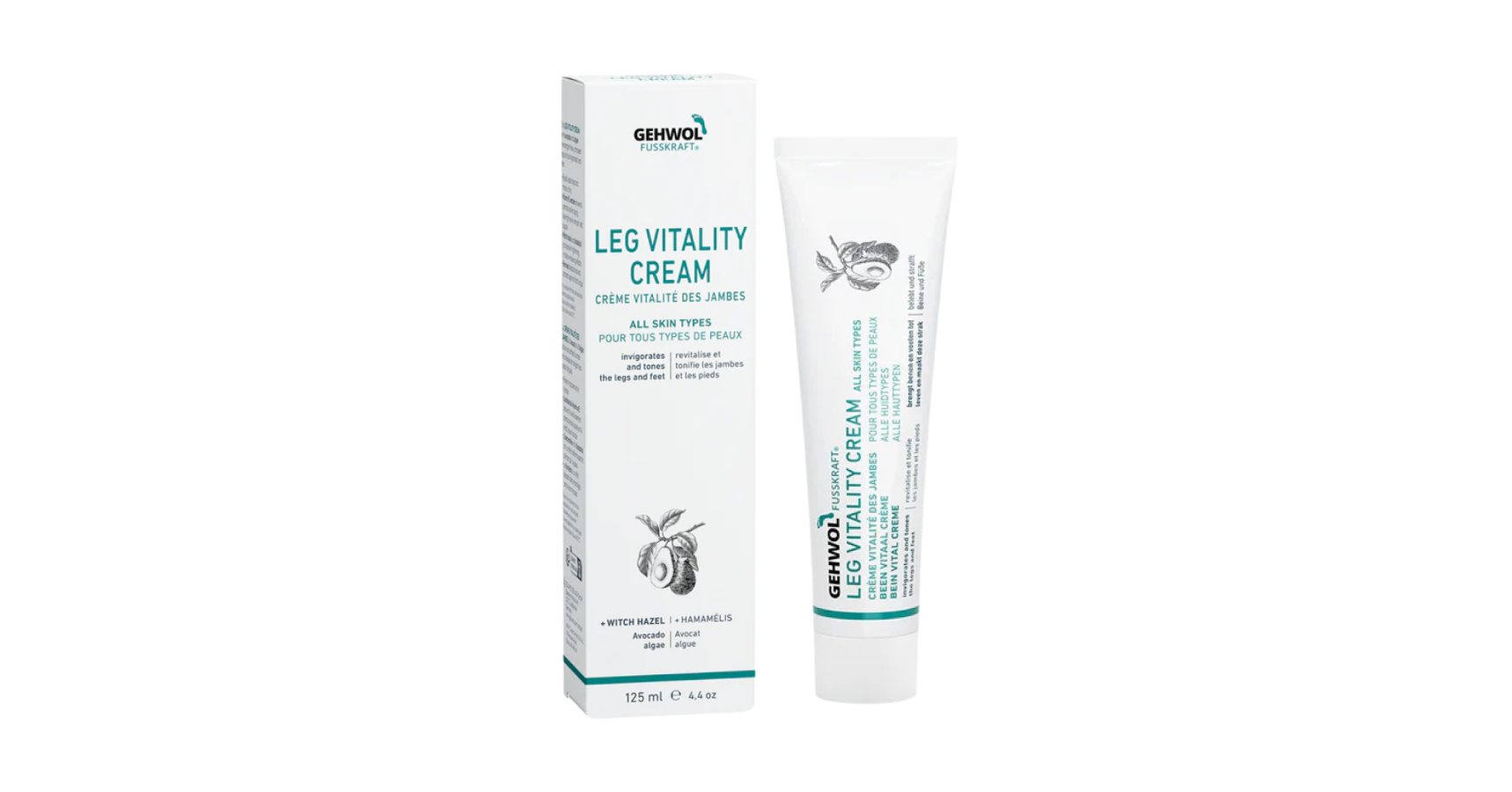Gehwol Fusskraft Leg Vitality Cream (125ml)