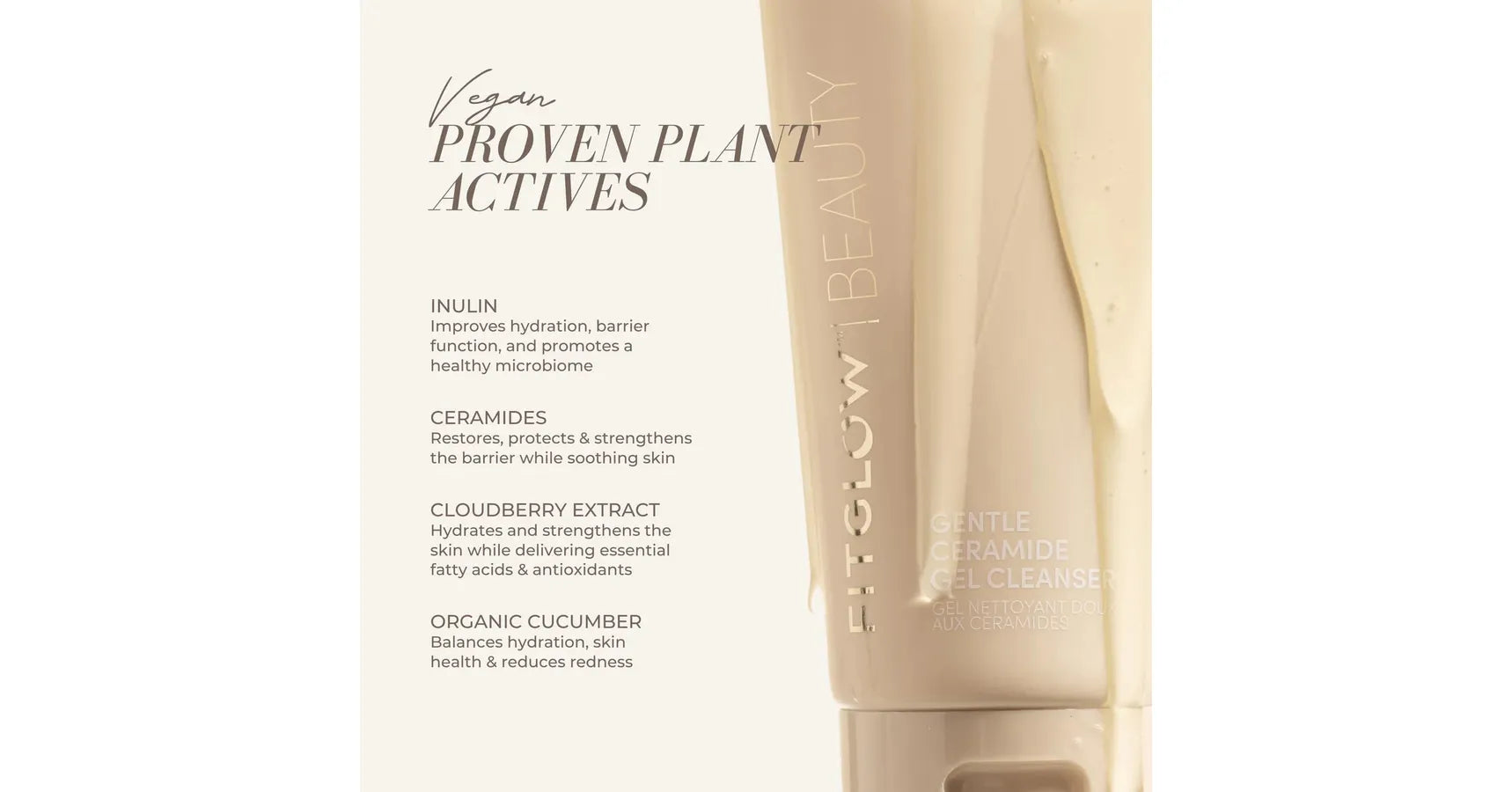 Fitglow Gentle Ceramide Gel Cleanser (150ml)