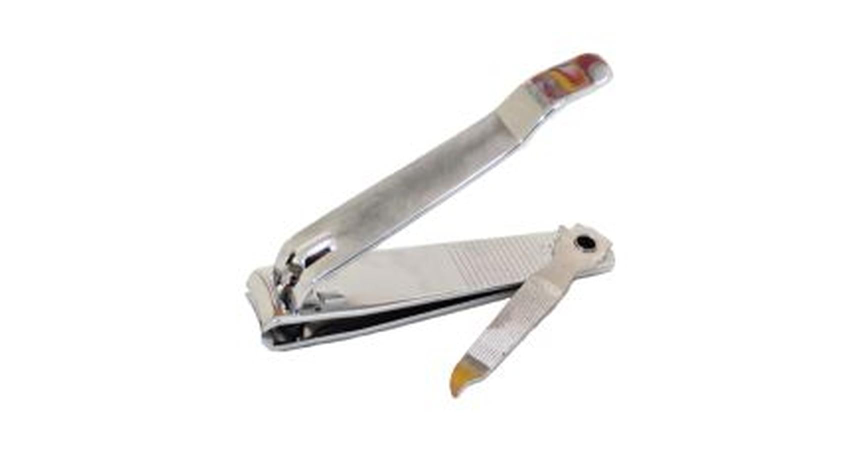 Natali Toenail/Acrylic Nail Clipper (Curved) Nickel Plated