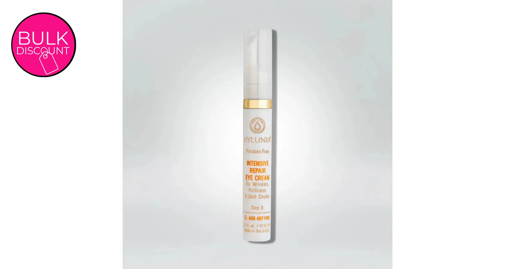 Hylunia Intensive Repair Eye Cream (0.5oz / 15ml)