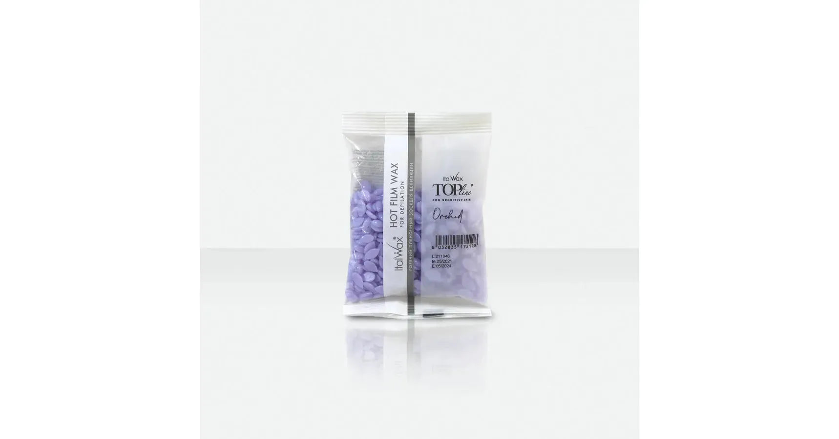 Italwax Top Line Hot Film Wax in Granules Orchid For Sensitive (100g sample)