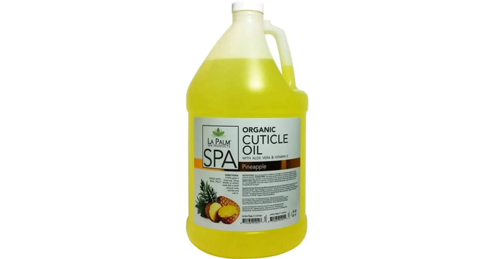 La Palm Cuticle Oil - Yellow Pineapple (1Gal)