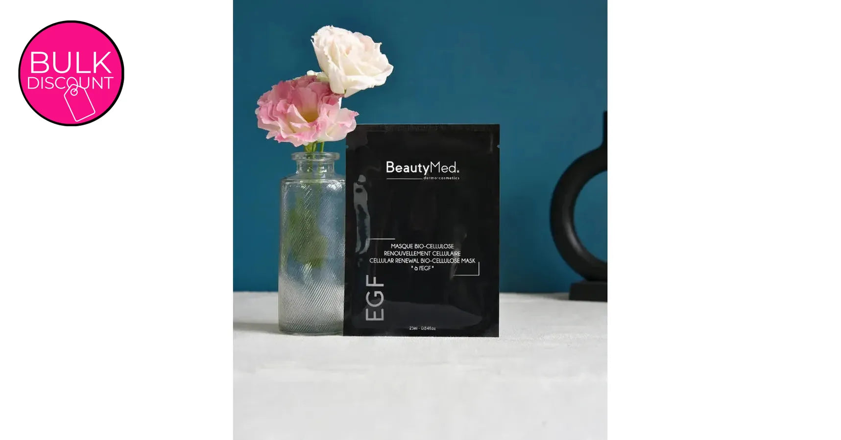 BeautyMed EGF Cellular Renewal Biocellulose Mask (3/pk)