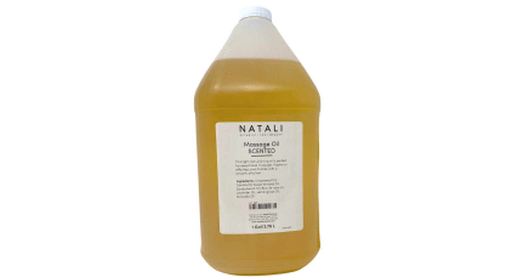 Natali Massage Oil - yellow, scented (1Gal)