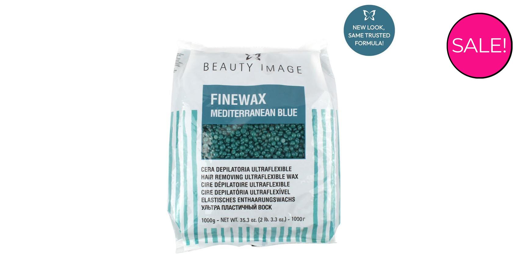 Beauty Image Hard Wax - Mediterranean Blue Beads (1kg)