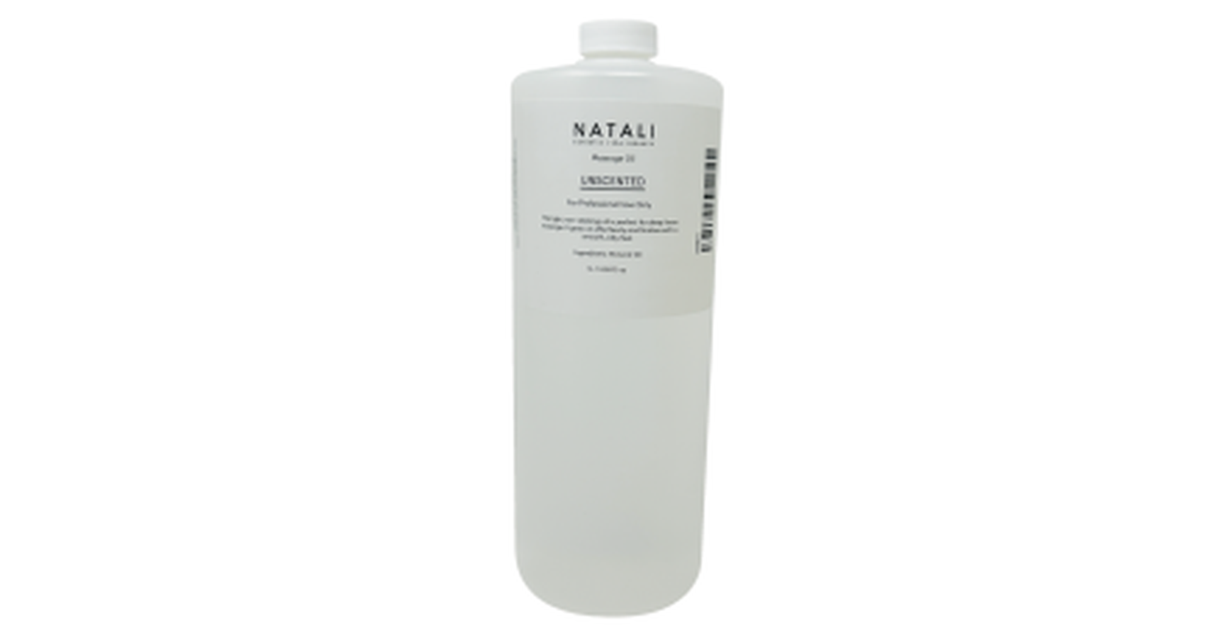 Natali Massage Oil - clear, unscented (1L)