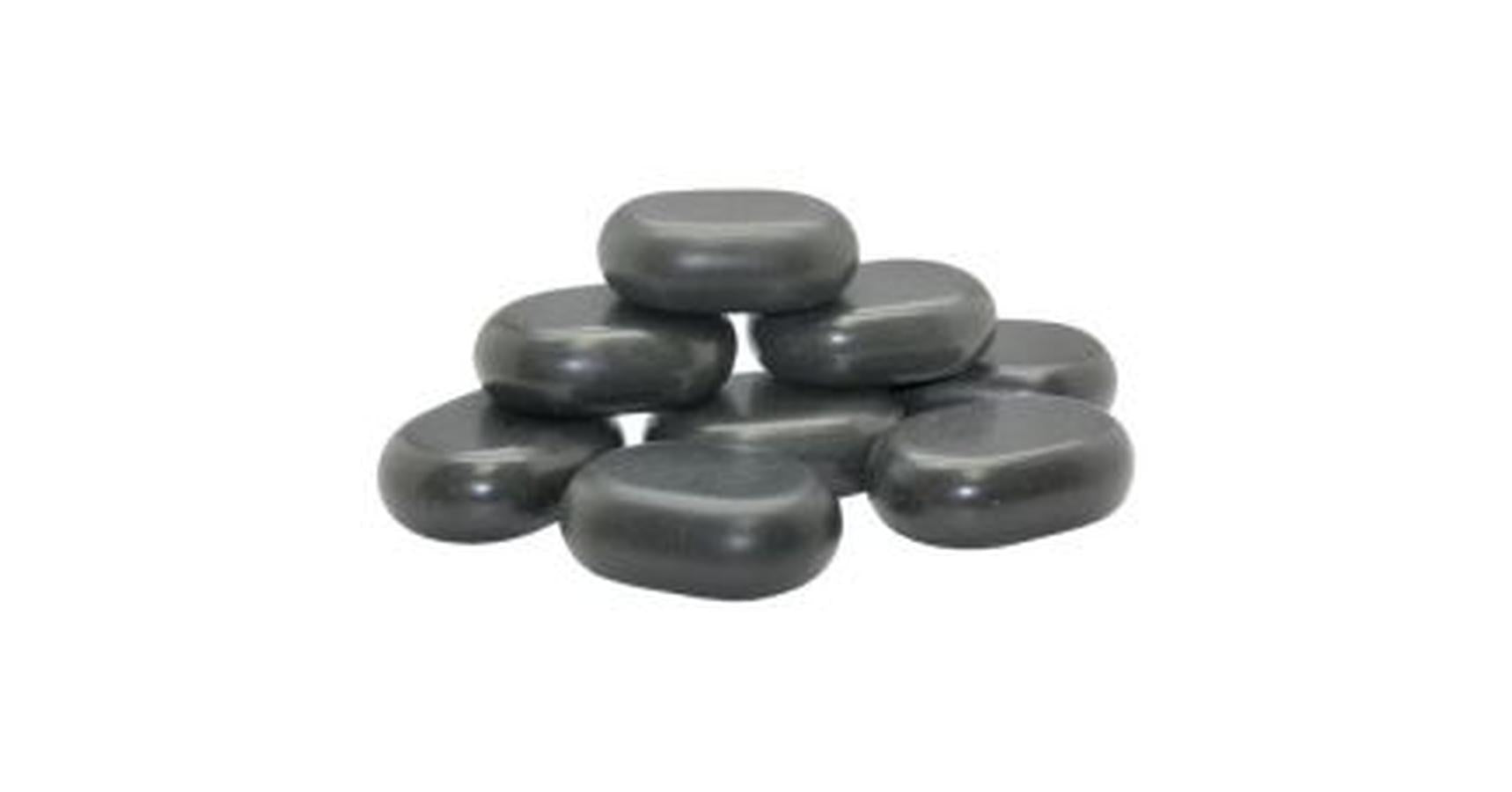 Hot Basalt Medium Palm Stones (8/pack)