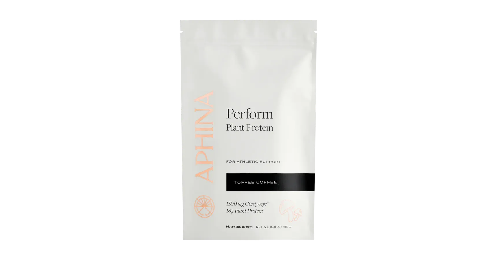 Aphina Performance Plant Protein - Toffee Coffee (450g / servings)