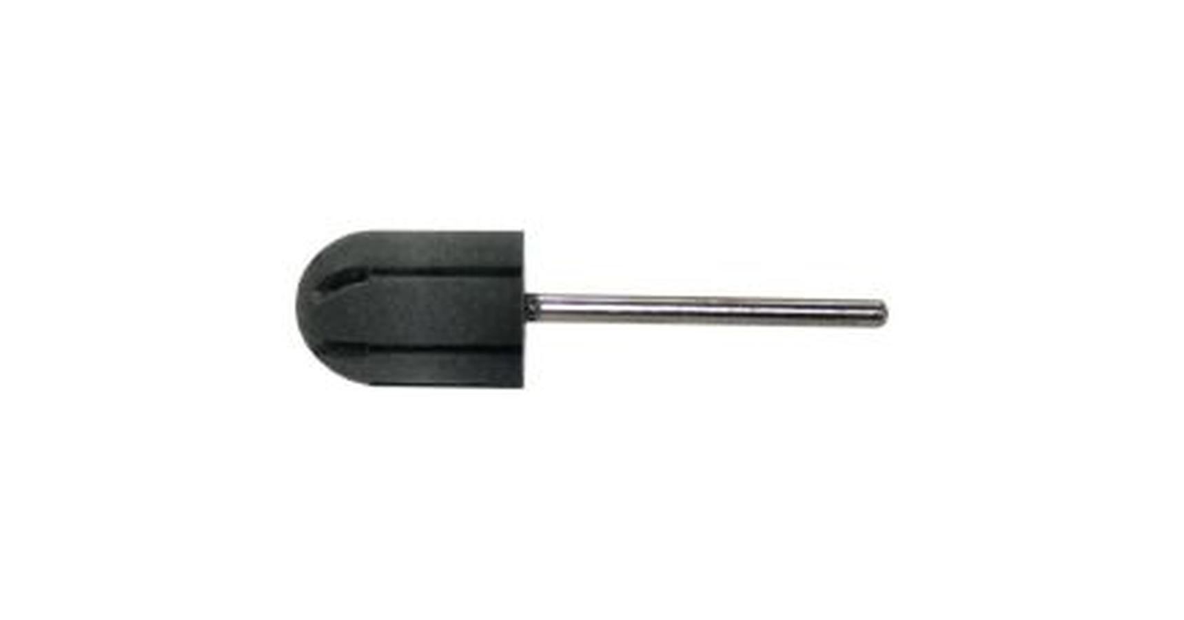 Rubber mandrel for grinding caps - Black 13R