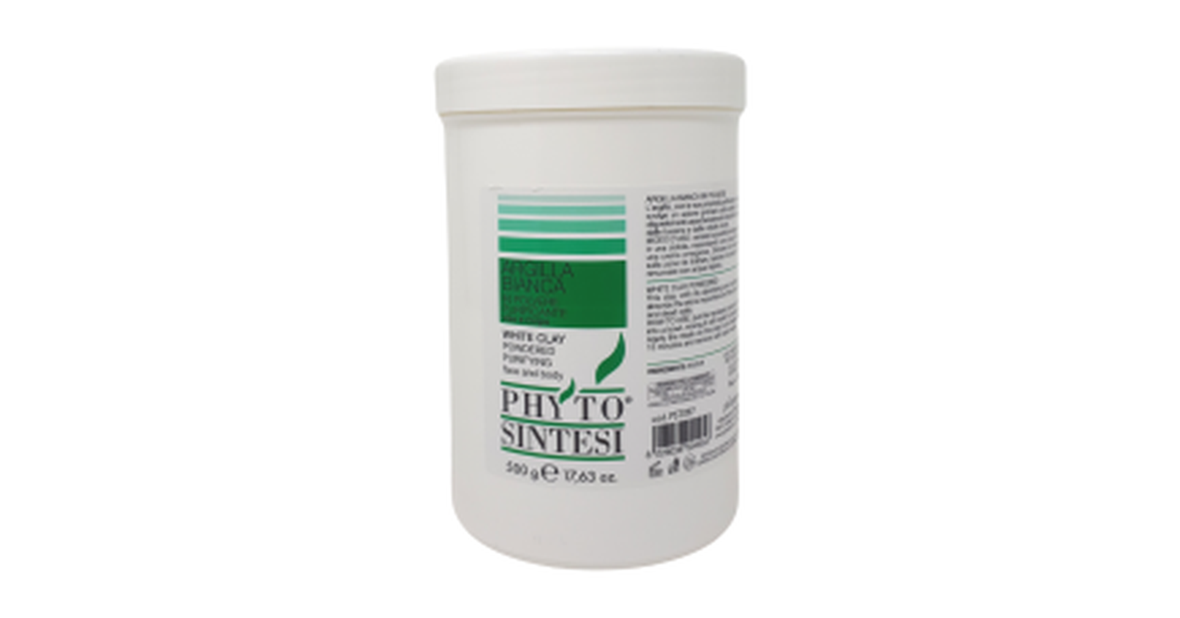 Phyto Sintesi White Clay Powdered Purifying (500g/16.35oz)