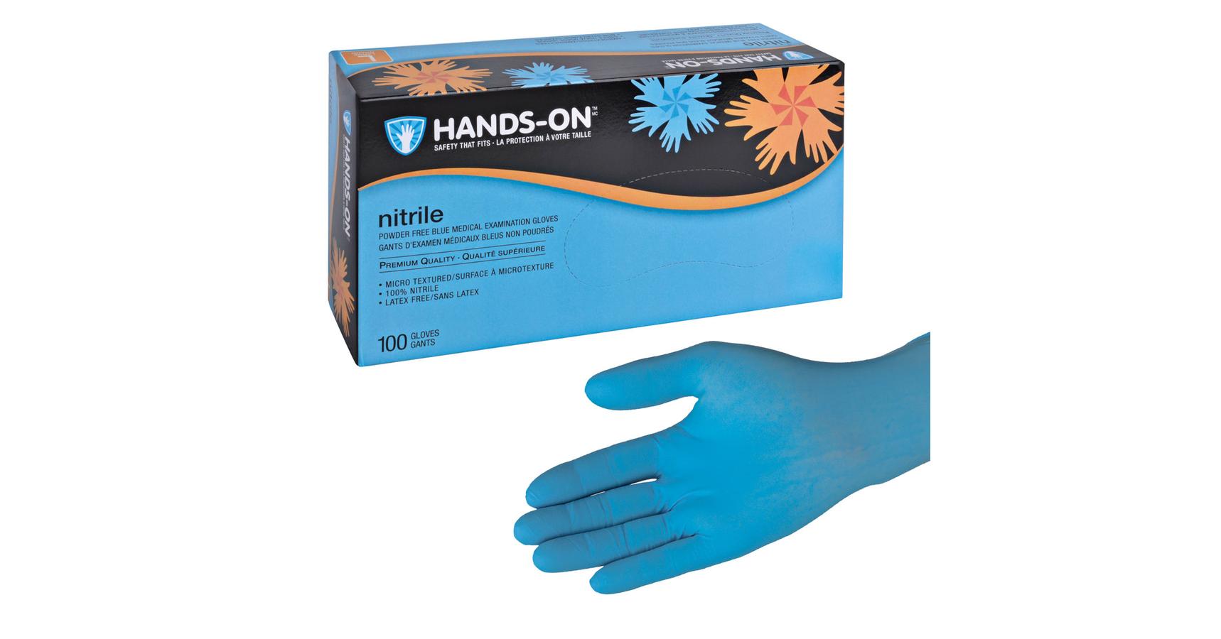 Gloves - HandsOn Nitrile Powder Free, Dental (100/box)* - various sizes