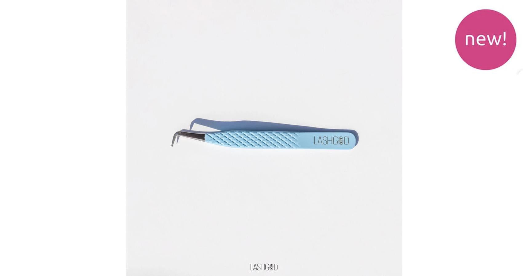 Lashgod Baby Blue Lux Tweezer