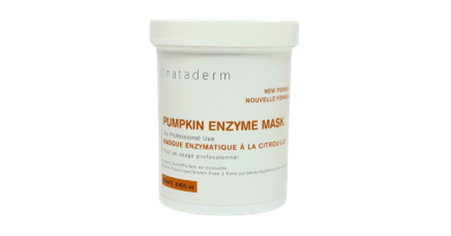 Nataderm Pumpkin Enzyme Mask (250ml / 8.45 fl.oz)