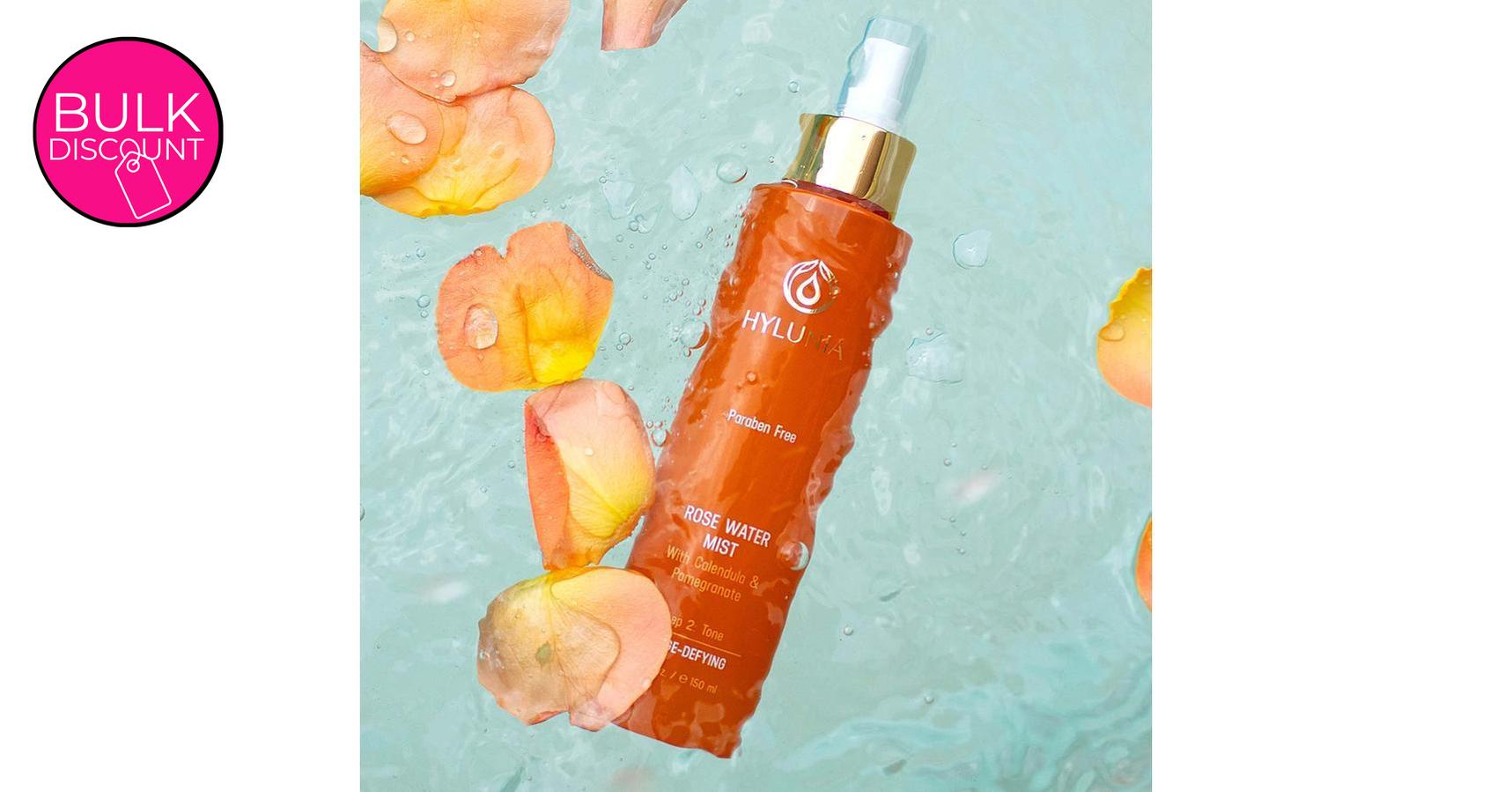 Hylunia Rose Water Mist (5.1oz/150ml)