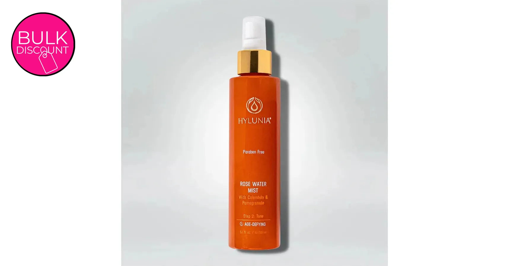 Hylunia Rose Water Mist (5.1oz/150ml)