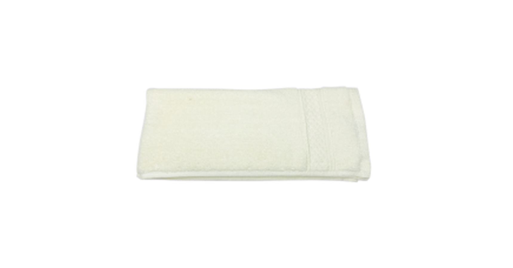 Hand Towel Combed Cotton - Pale Yellow 34x74 cm (10pc/pk)