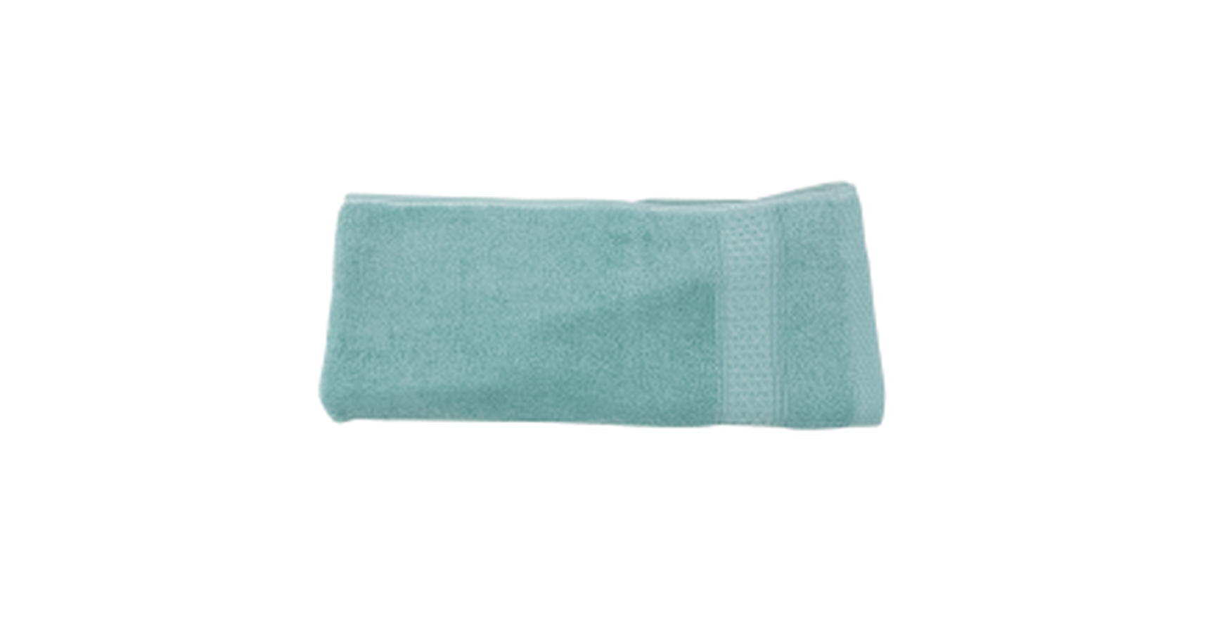 Face Towel Combed Cotton - Tiffany Blue 34x34 cm (10pc/pk)